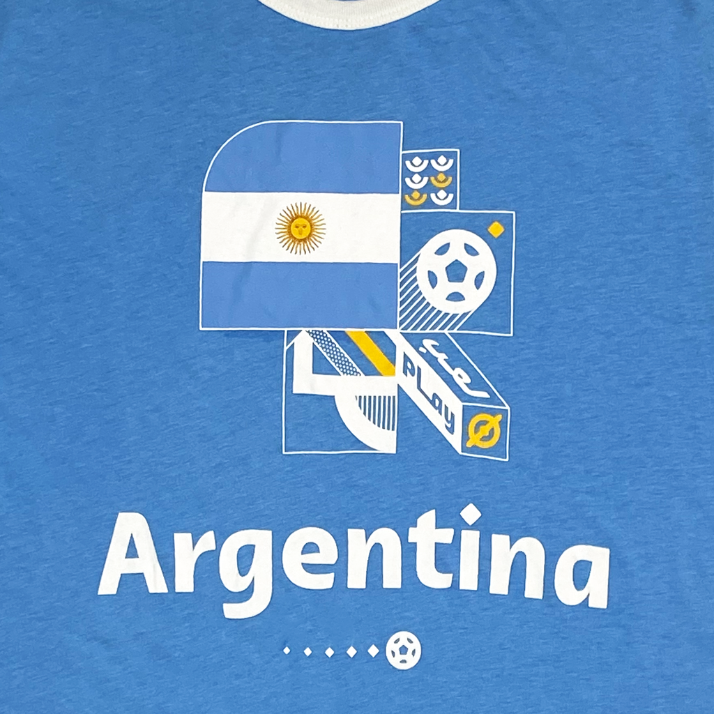 Argentina Qatar 2022 World Cup T-Shirt | Small