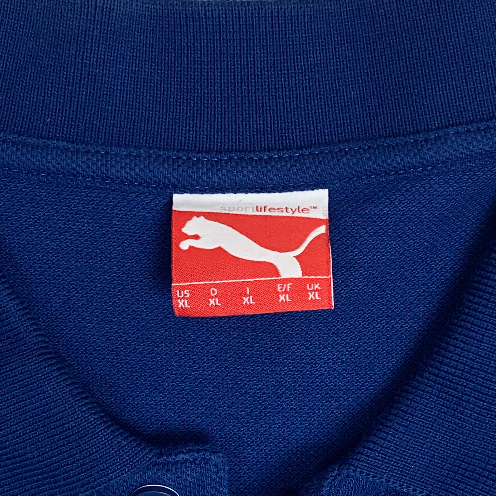 Arsenal Puma Dry Cell Navy Polo Shirt (2014-15) | Extra Large