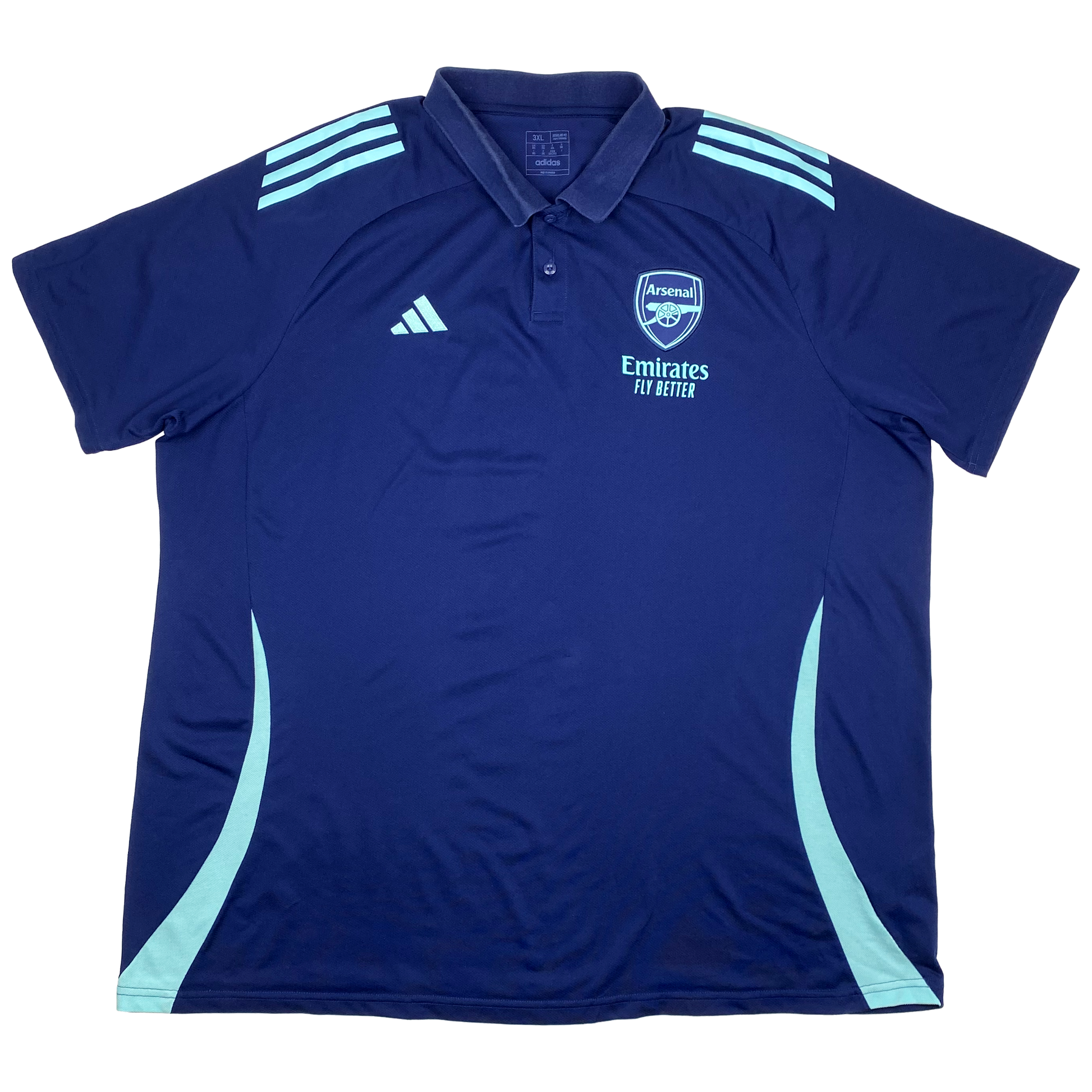 Arsenal Blue Tiro Polo Shirt (2024-25) | XXXL