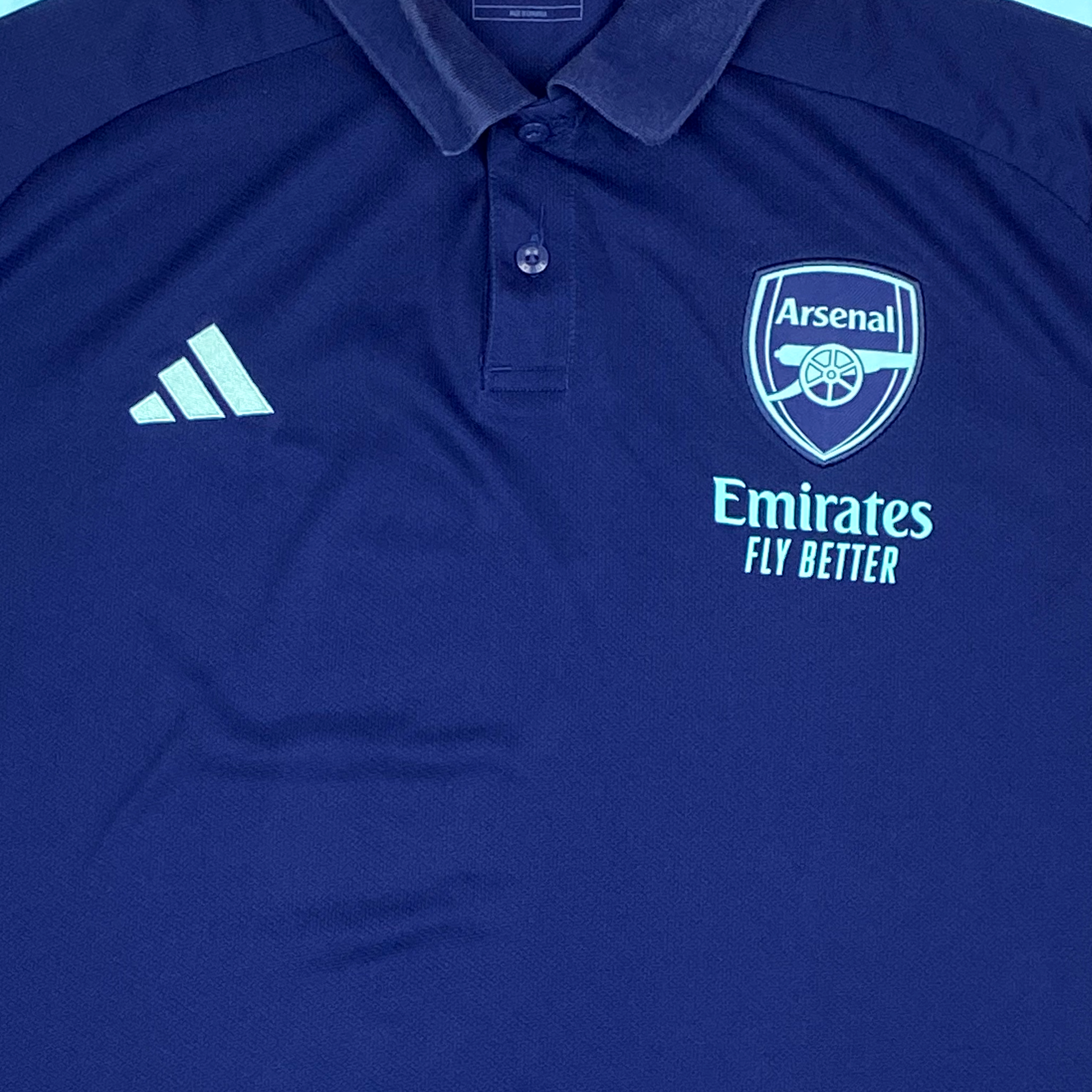 Arsenal Blue Tiro Polo Shirt (2024-25) | XXXL