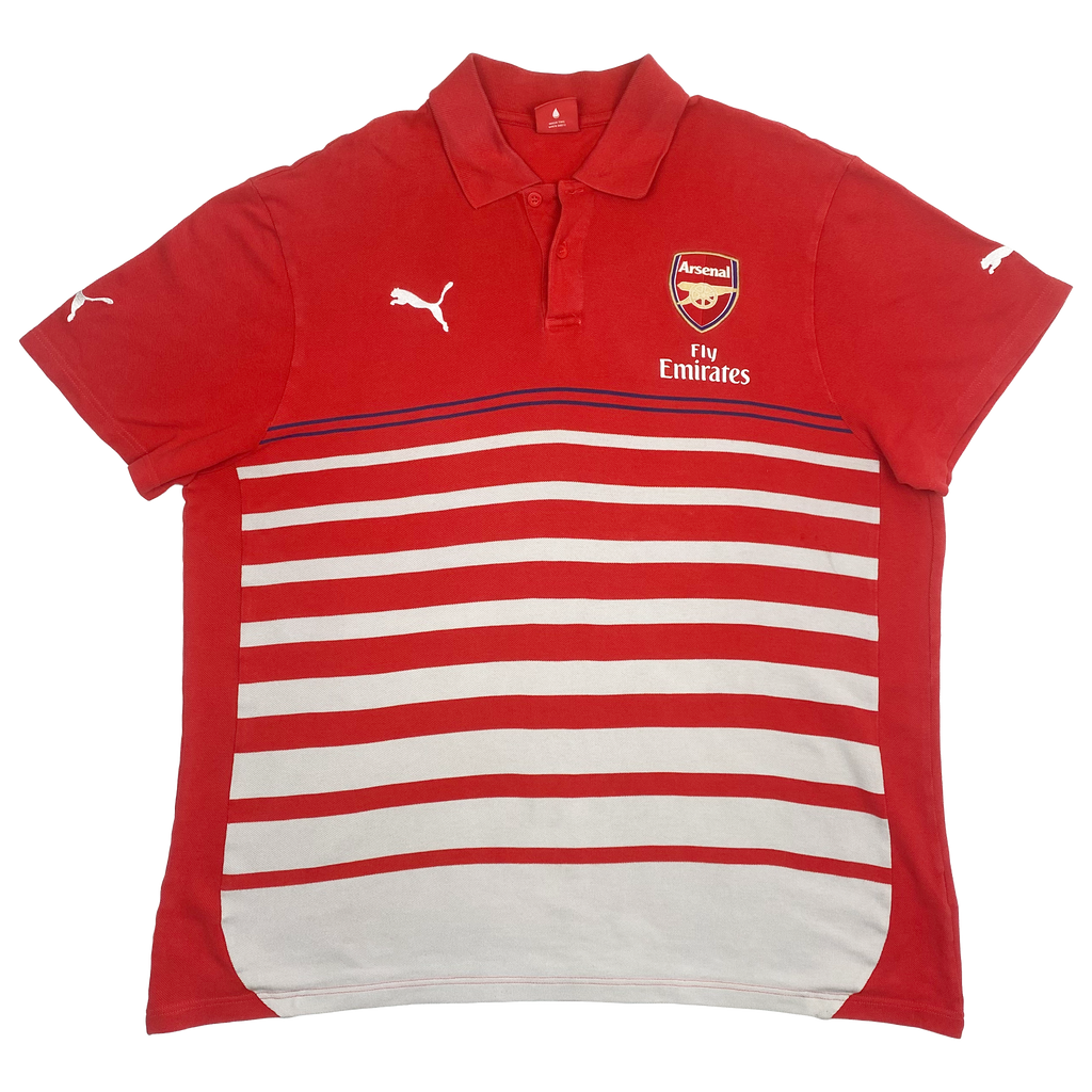 Arsenal Puma Dry Cell Red Polo Shirt (2014-15) | XXL