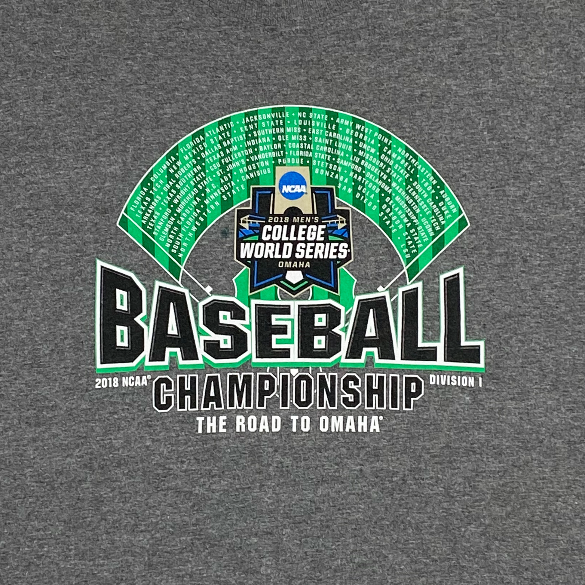 2018 NCAA Baseball Championship T-Shirt | 14-15 Years