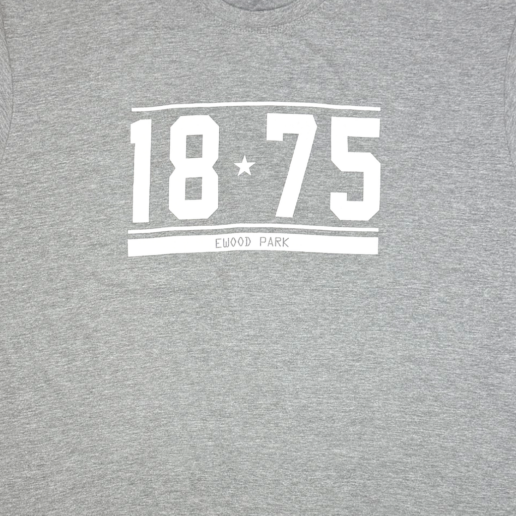 Blackburn Rovers Grey '1875 Ewood Park' T-Shirt | XXL