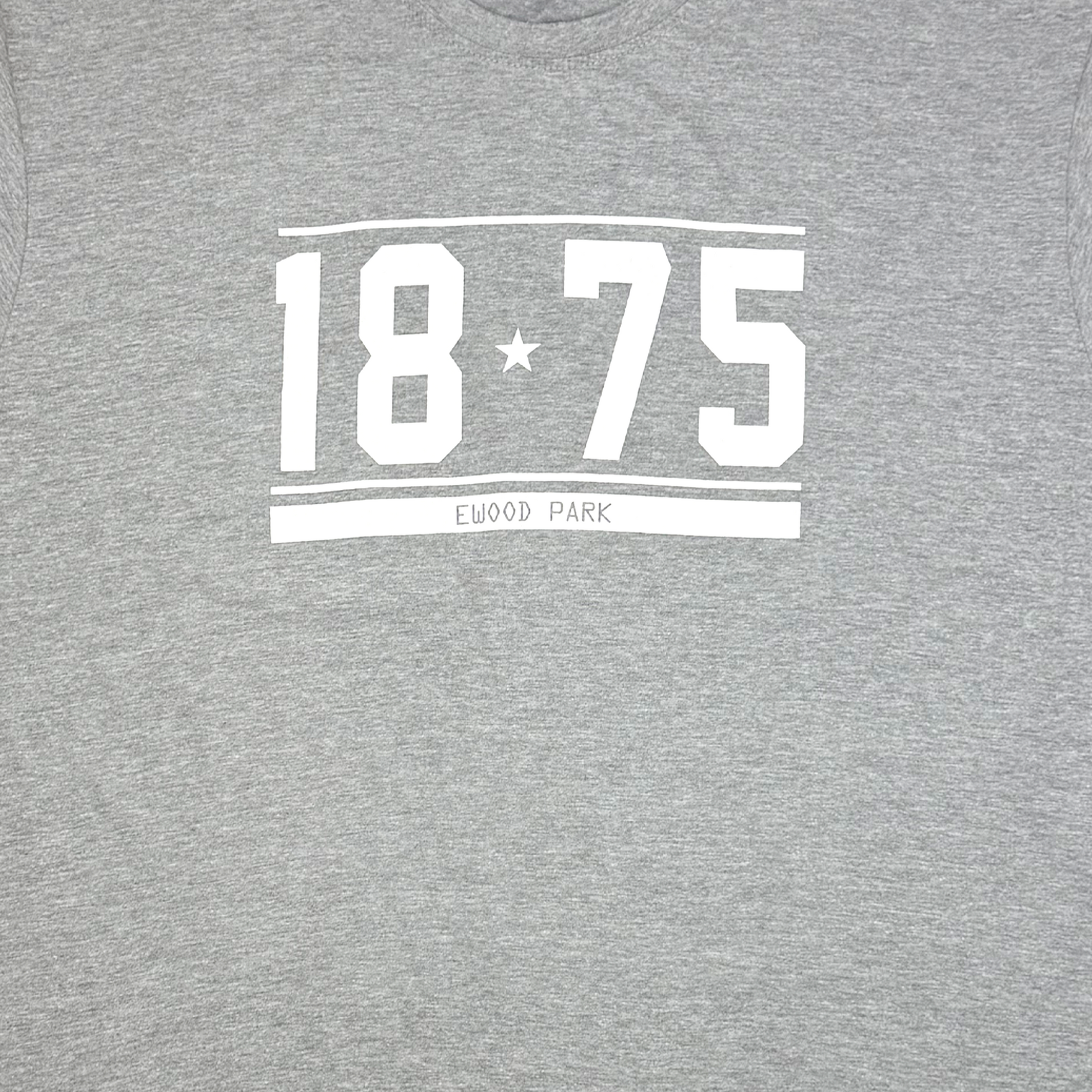 Blackburn Rovers Grey '1875 Ewood Park' T-Shirt | XXL