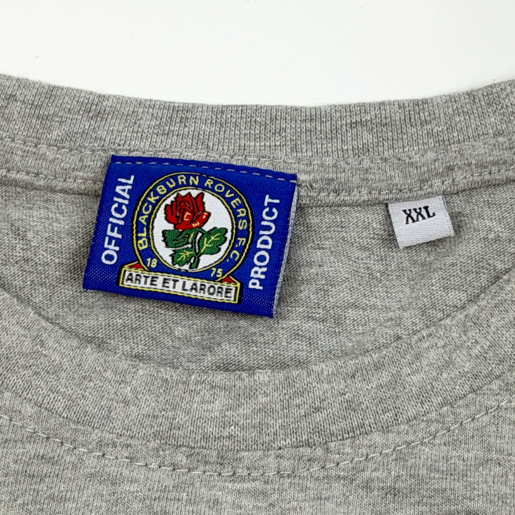 Blackburn Rovers Grey '1875 Ewood Park' T-Shirt | XXL