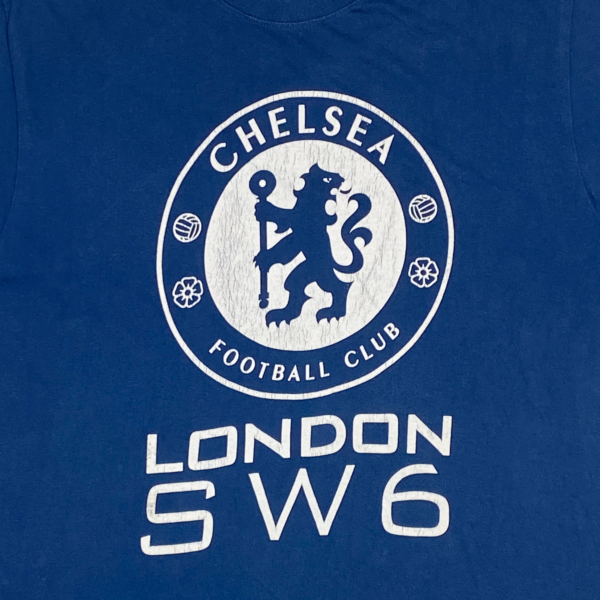 Chelsea 'London SW6' T-Shirt | Medium
