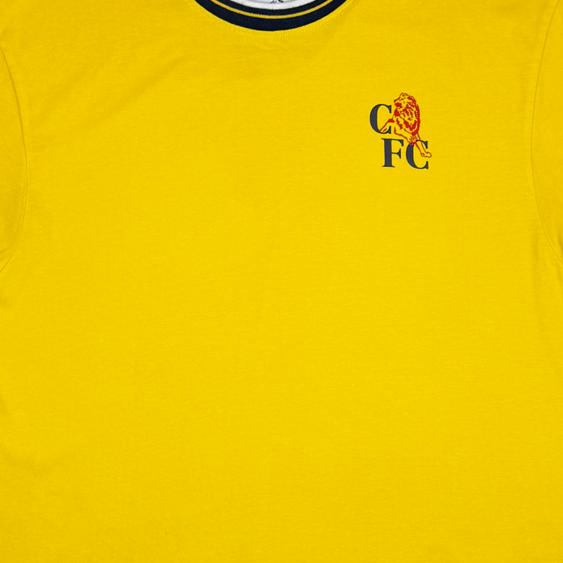 Chelsea Gold Retro T-Shirt | Large