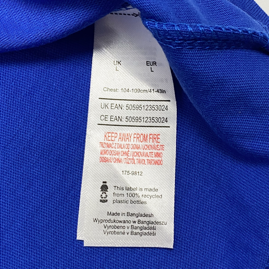 Blue Chelsea T-Shirt | Large