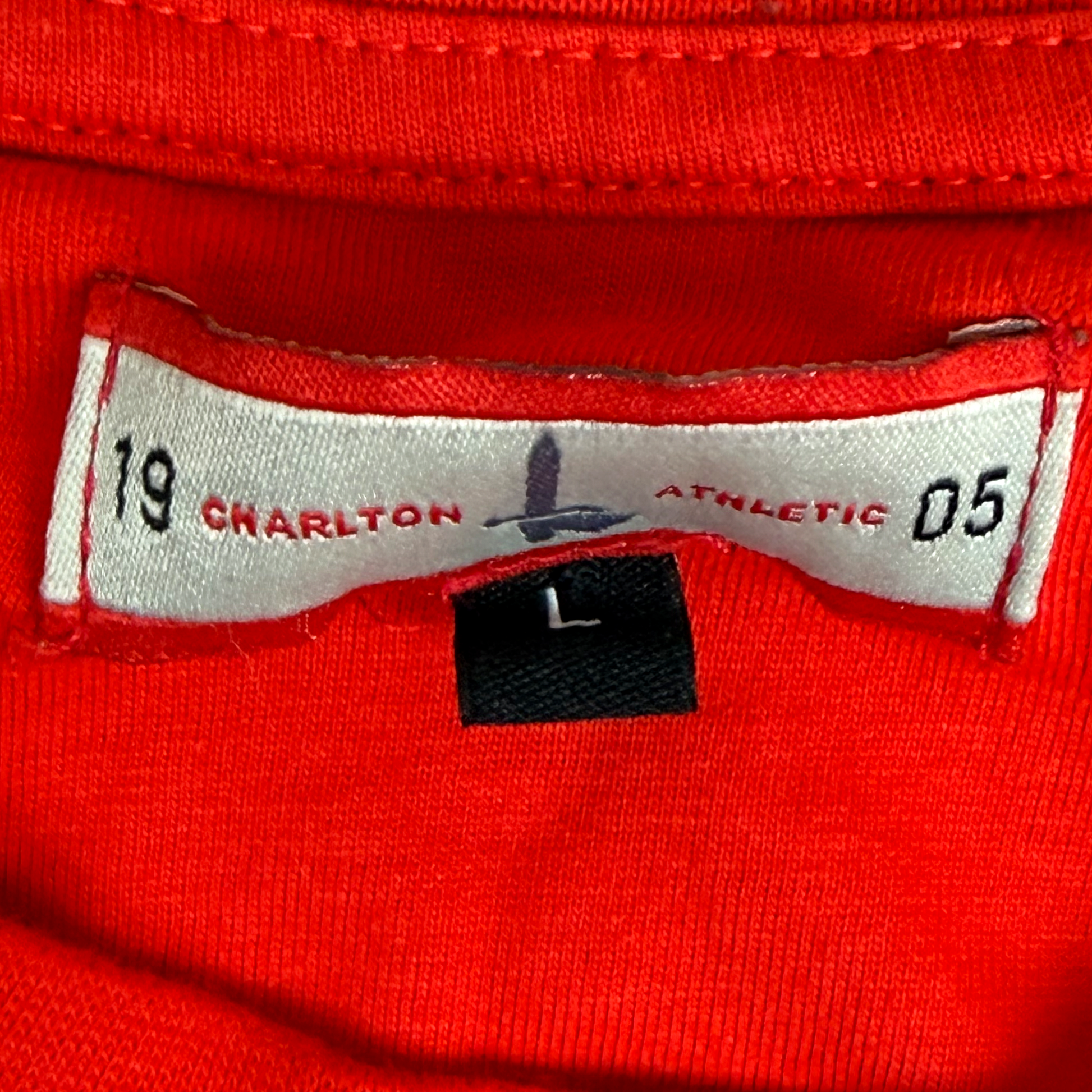 Charlton Athletic Red Graphic T-Shirt | Large