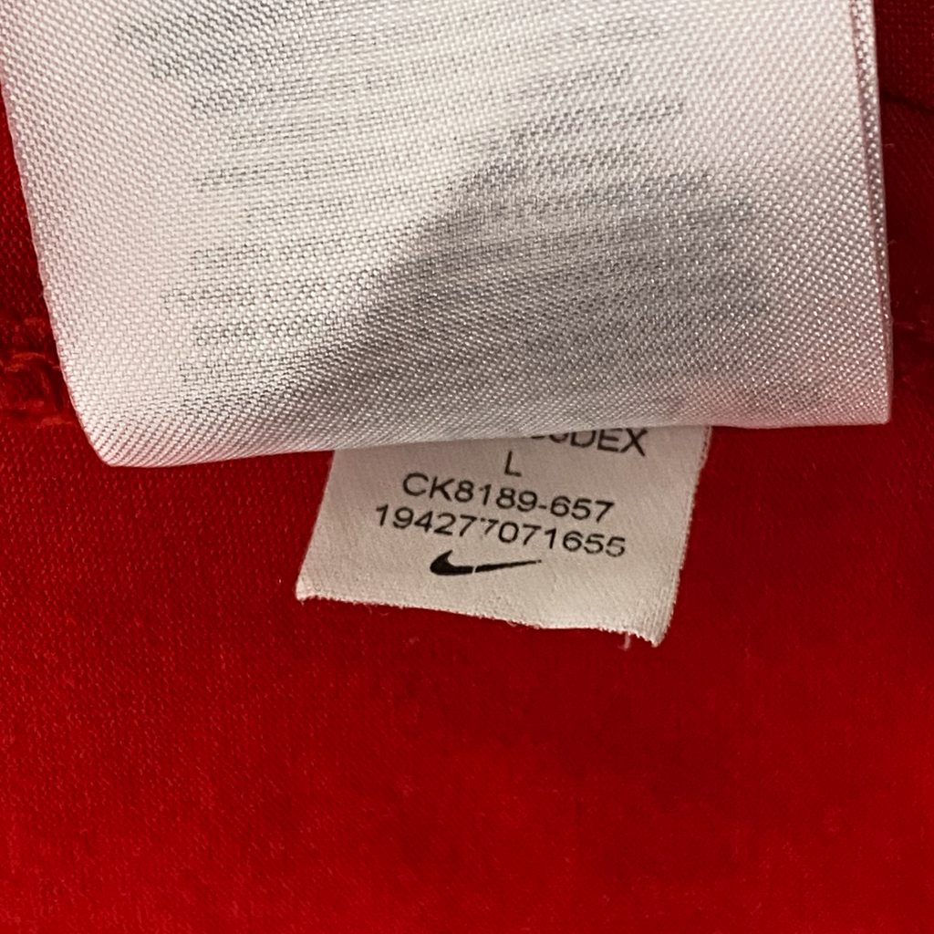 Chicago Bulls Basketball Red T-Shirt | Large