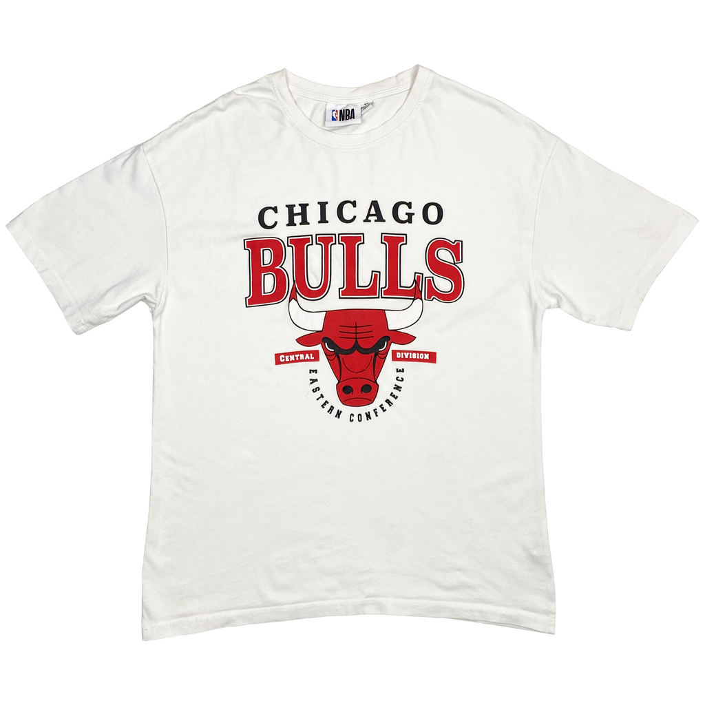 Chicago Bulls Logo T-Shirt White | Extra Small