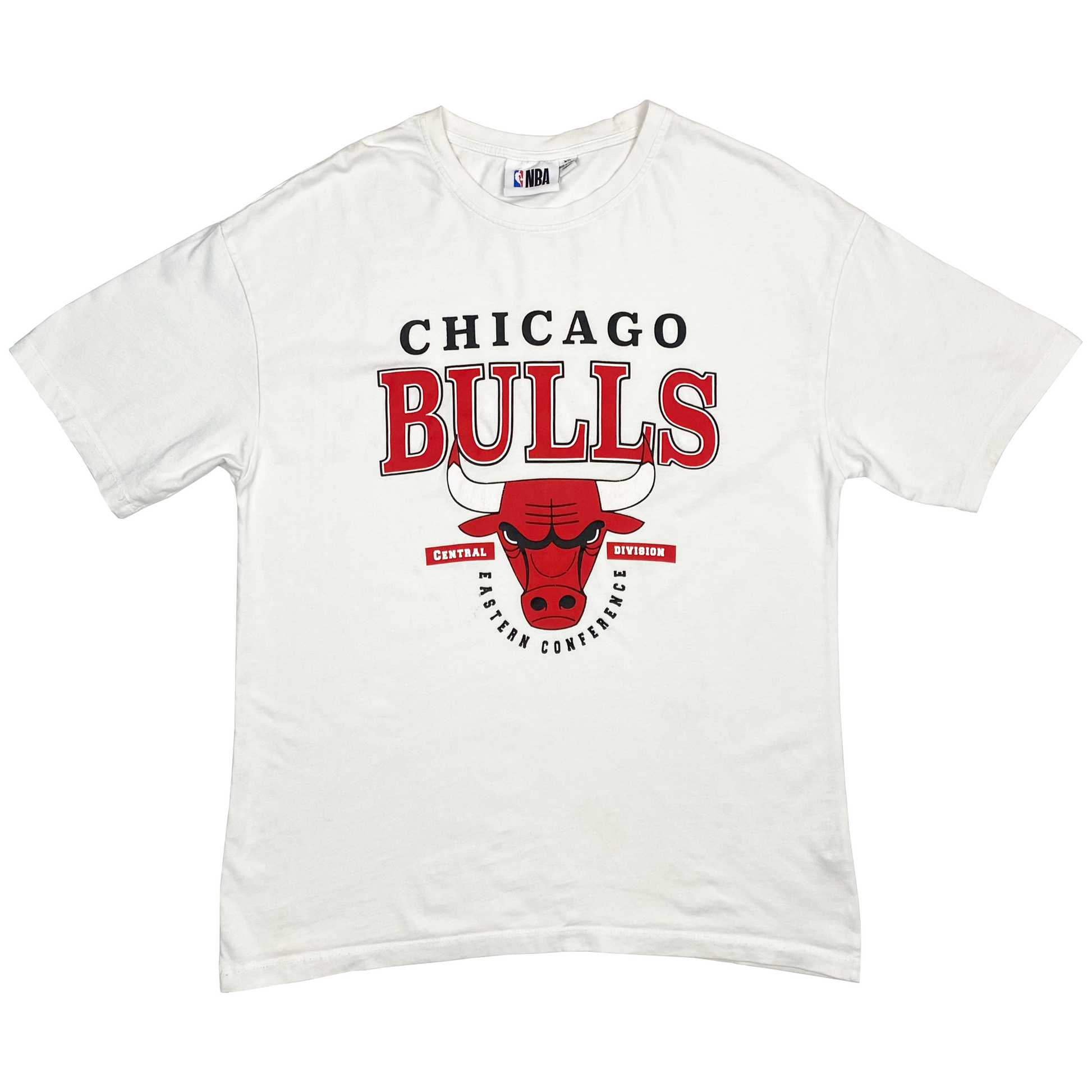 Chicago Bulls Logo T-Shirt White | Extra Small