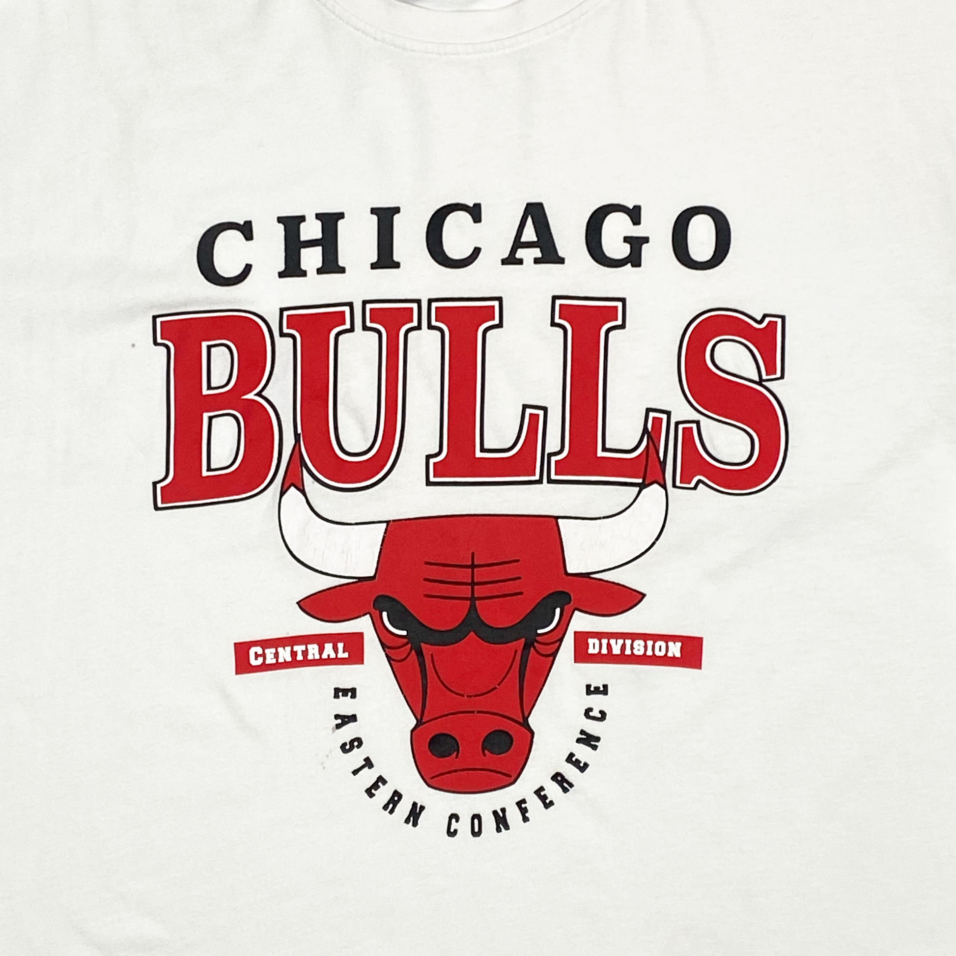 Chicago Bulls Logo T-Shirt White | Extra Small