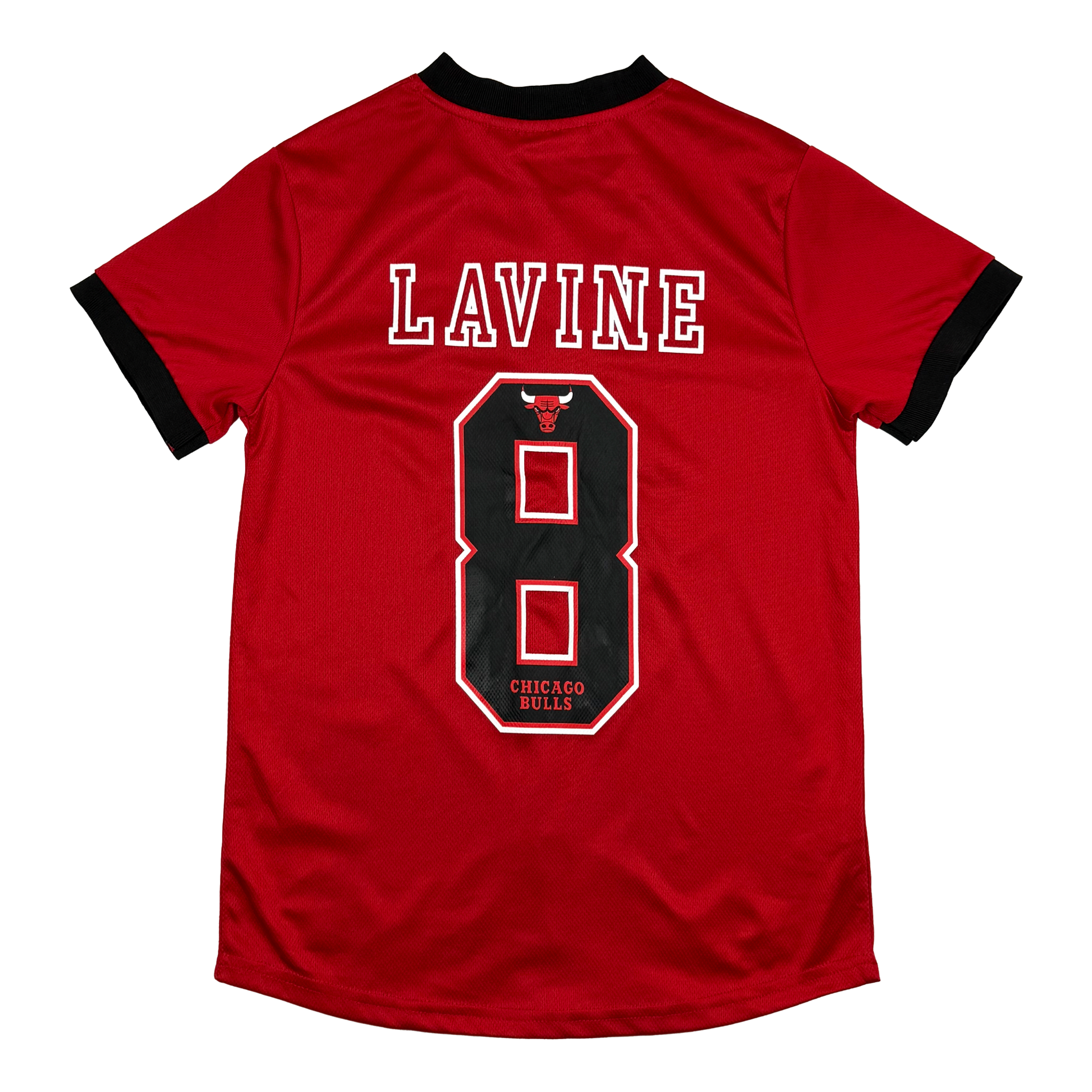 Chicago Bulls Red Baseball Shirt | 10-11 Years