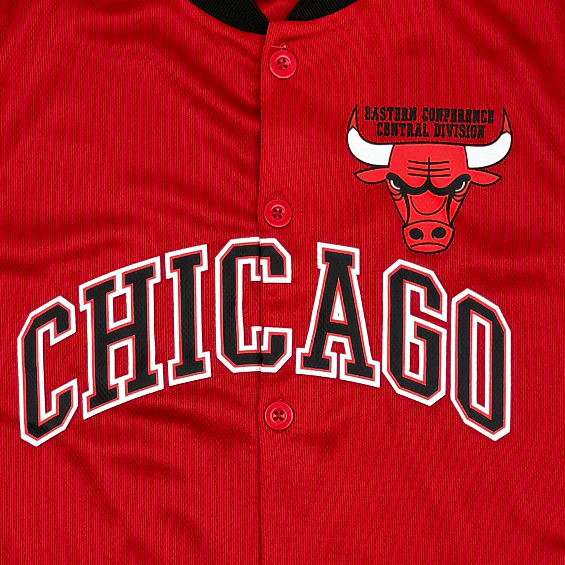 Chicago Bulls Red Baseball Shirt | 10-11 Years