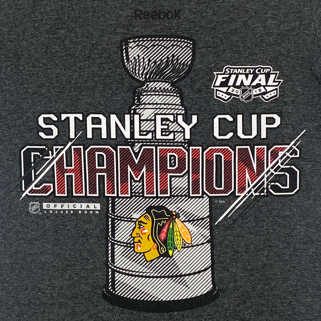 Chicago Blackhawks 2015 Stanley Cup Champions T-Shirt | Small