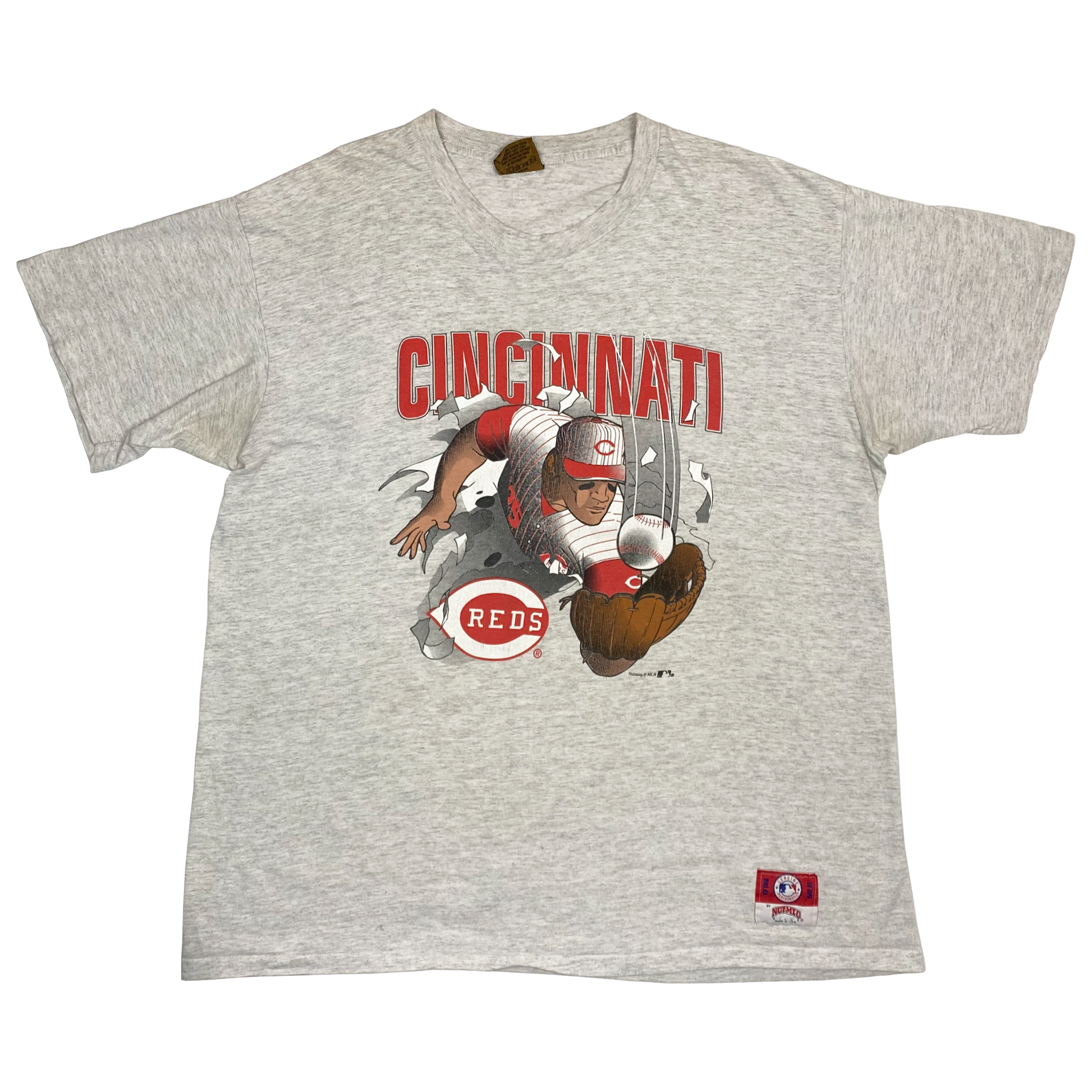 Cincinnati Reds Grey T-Shirt | Extra Large