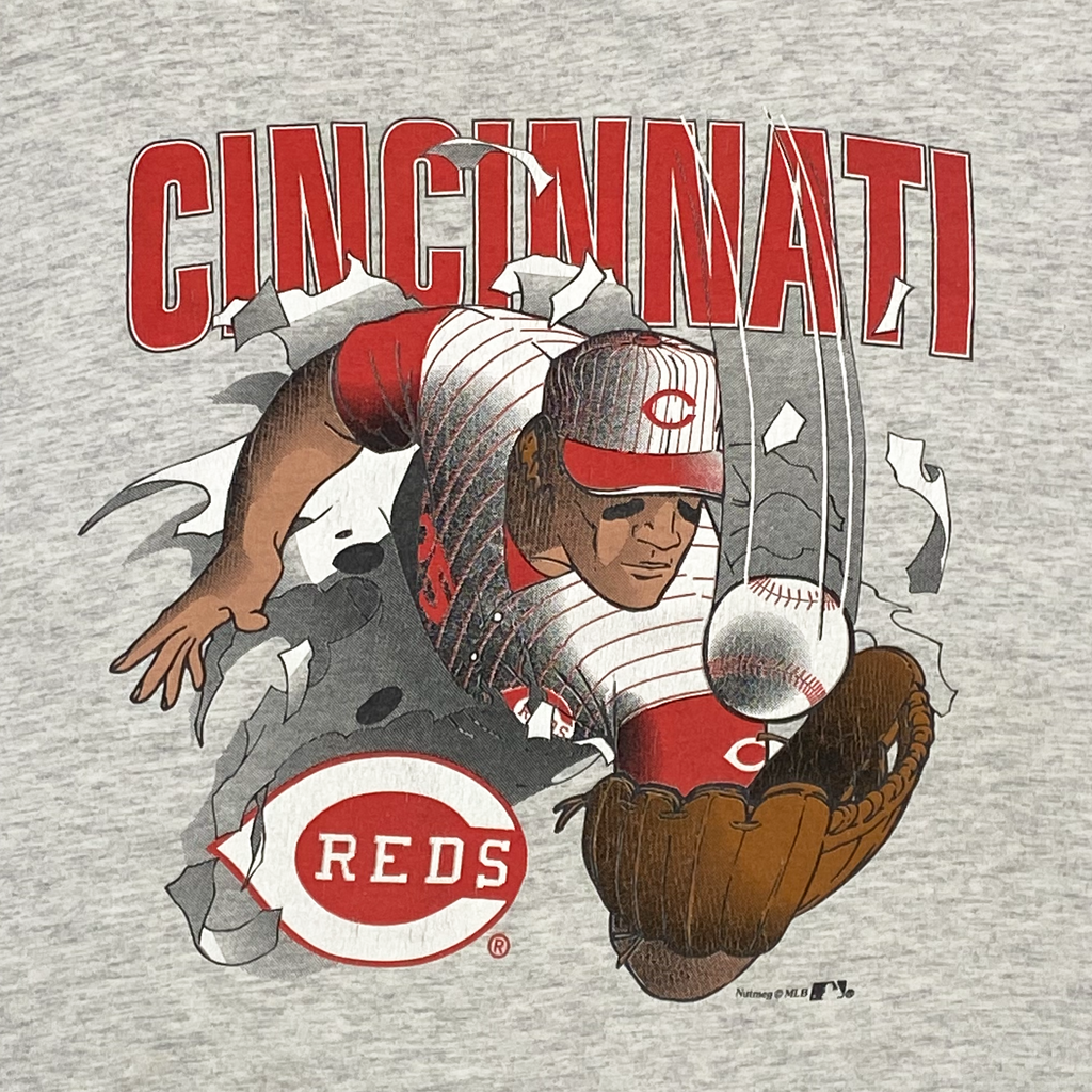 Cincinnati Reds Grey T-Shirt | Extra Large