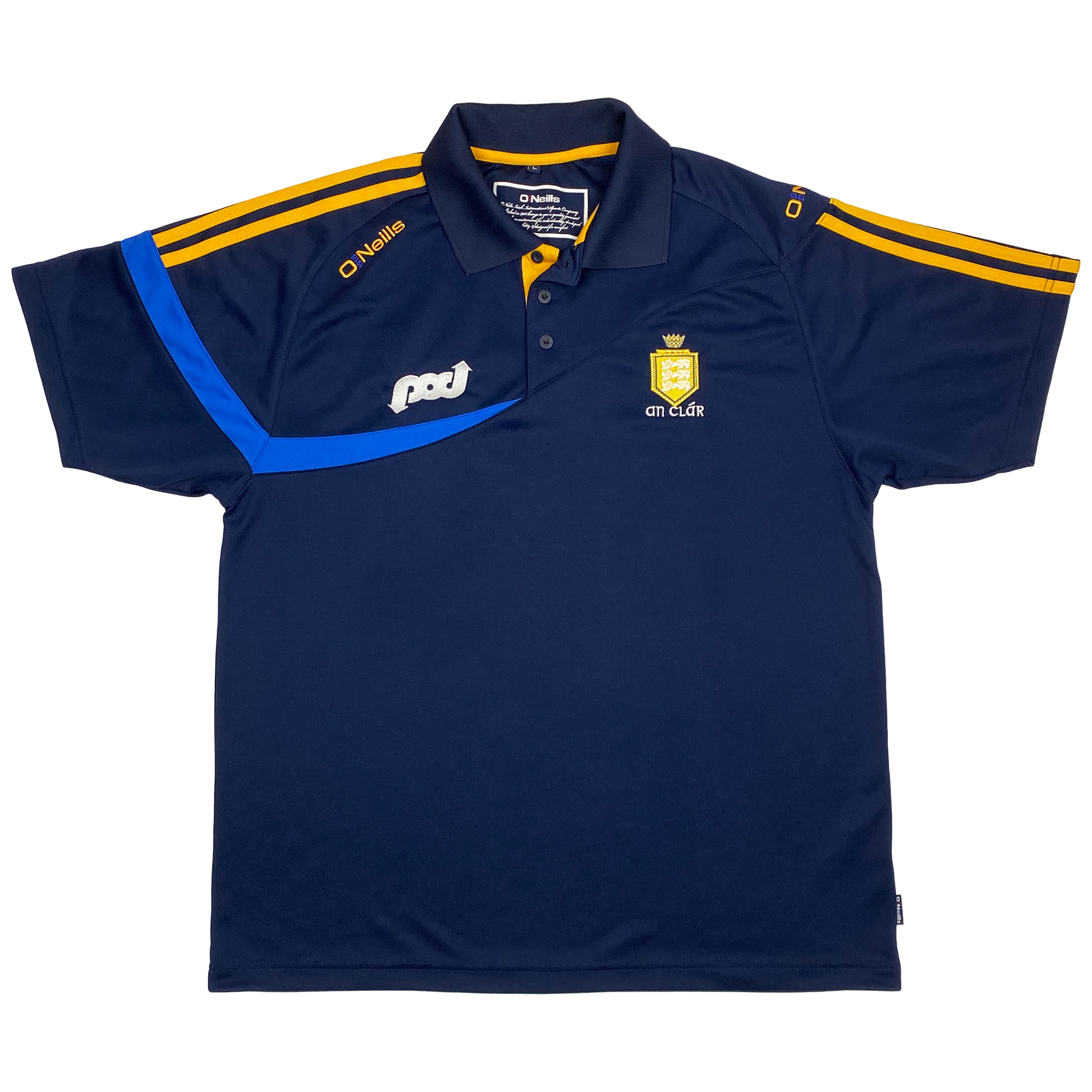 Clare GAA Polo Navy Blue | Large