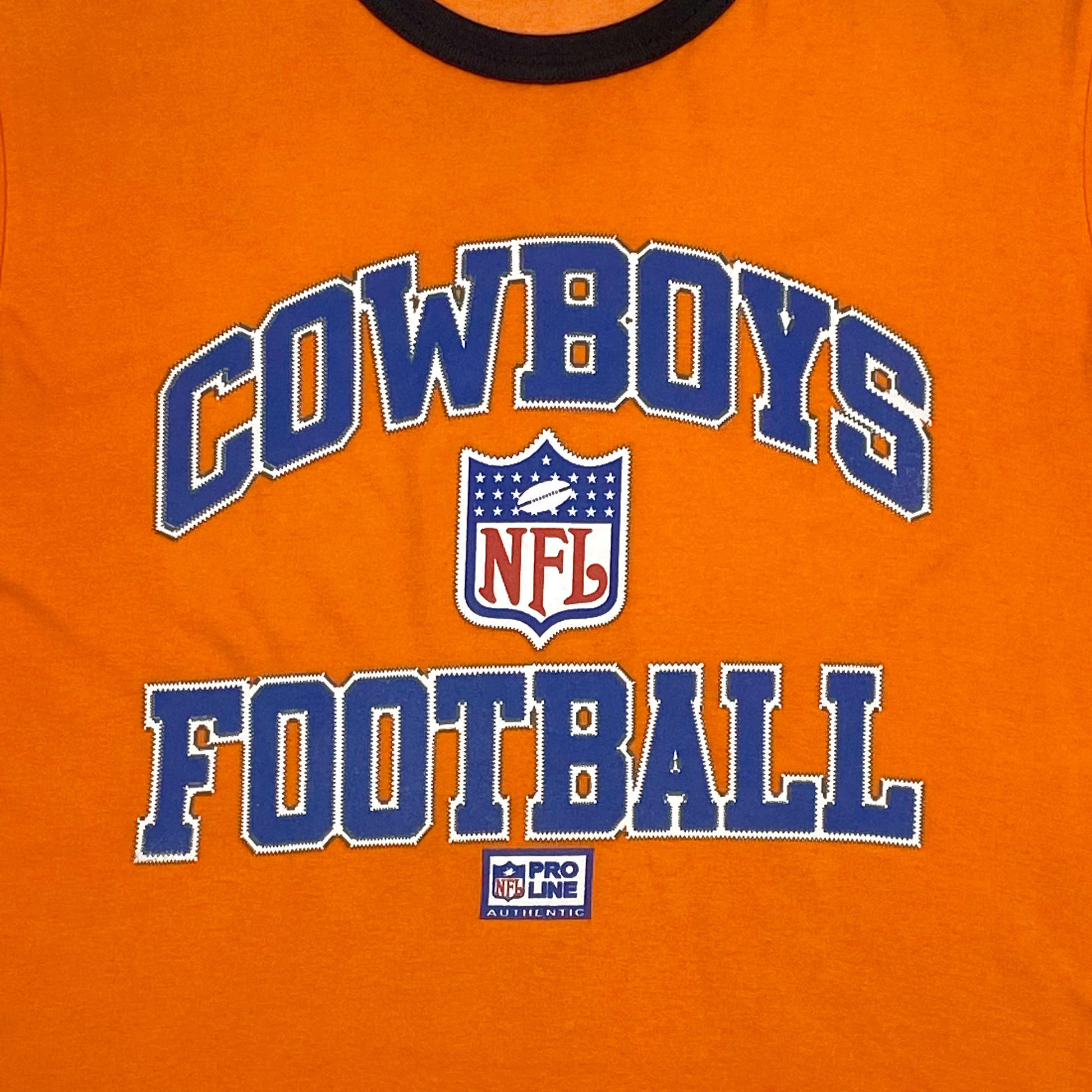 Dallas Cowboys Orange T-Shirt | Women's Medium