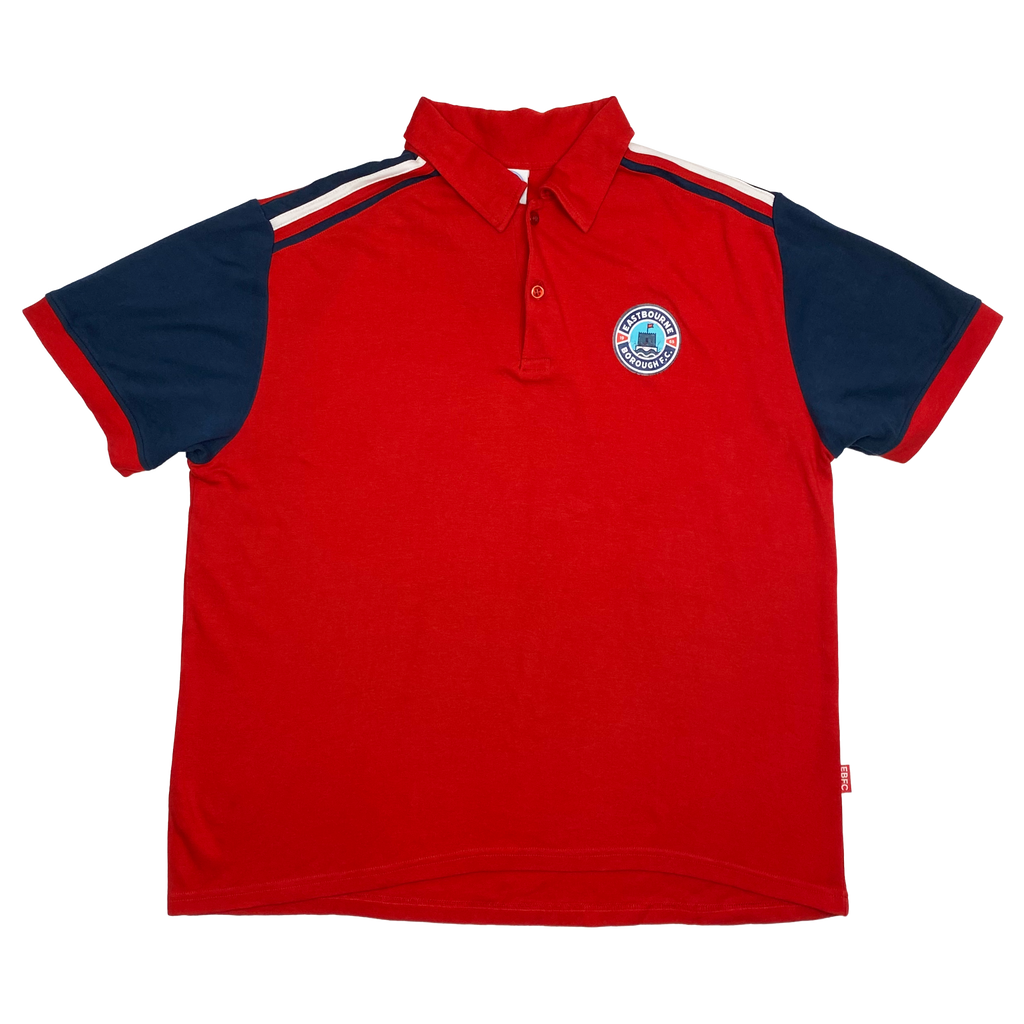 Eastbourne Borough Red Polo Shirt | Large
