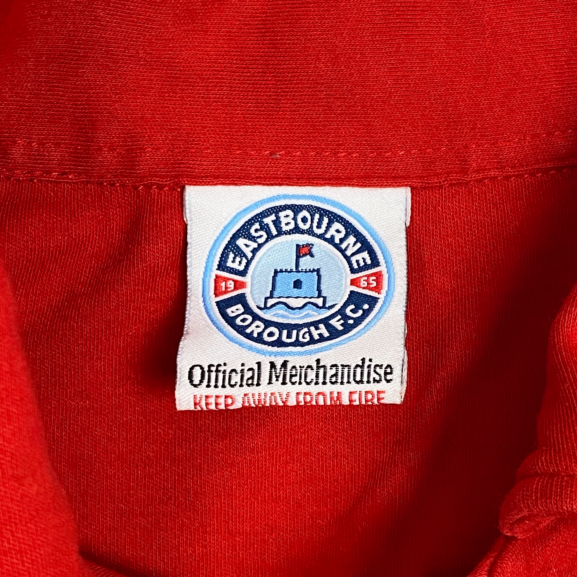 Eastbourne Borough Red Polo Shirt | Large