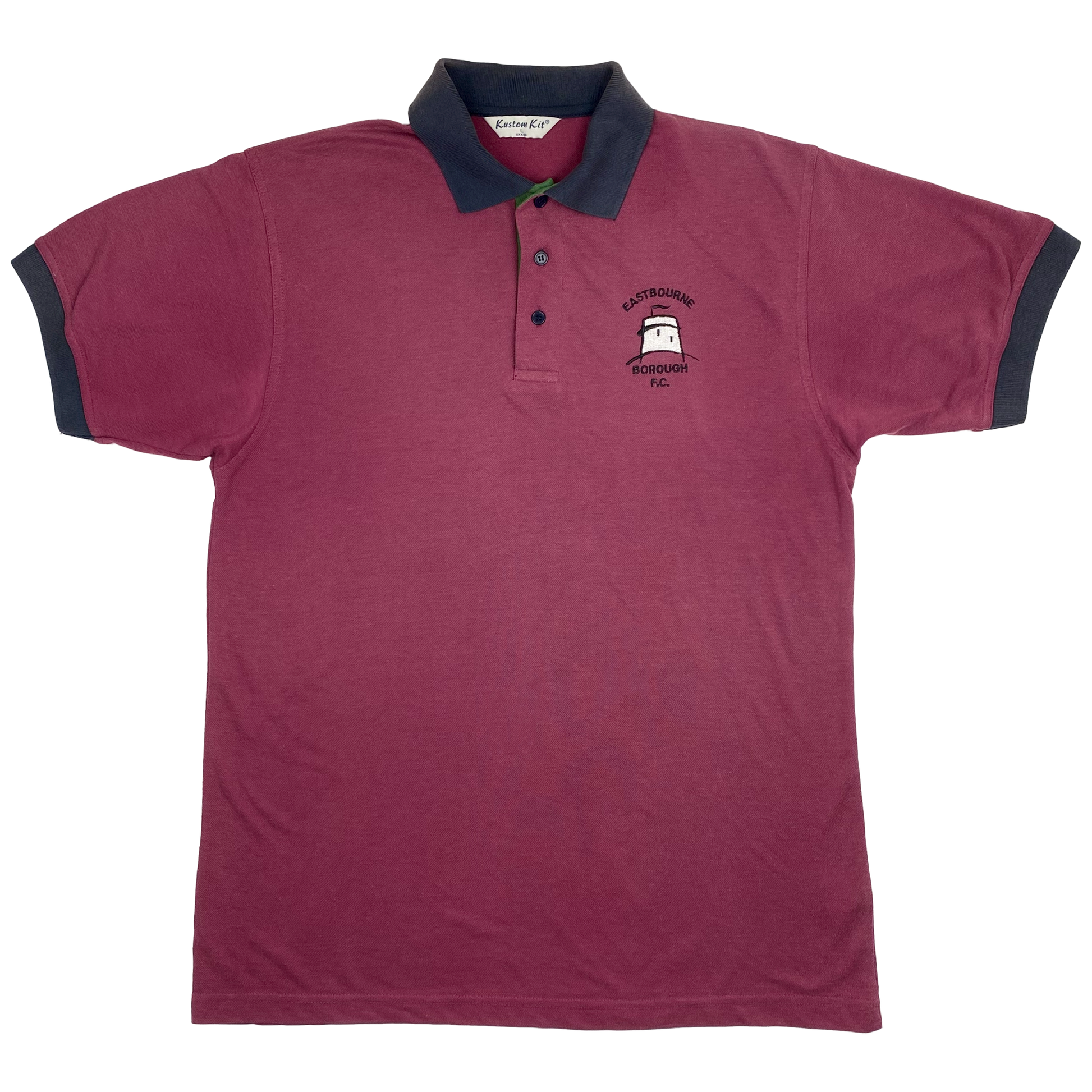 Eastbourne Borough Maroon Polo Shirt | Large