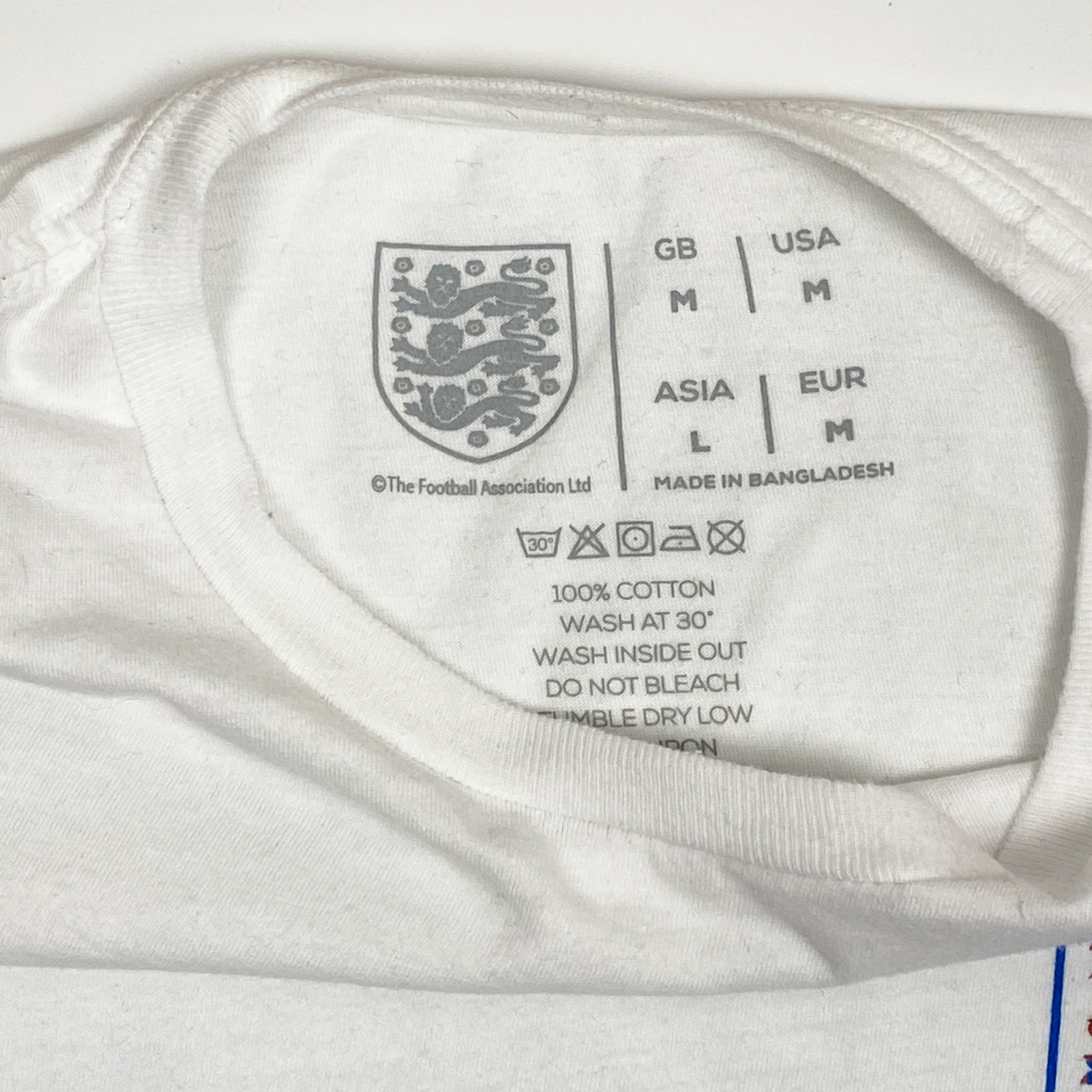 England Crew Neck T-Shirt | Medium