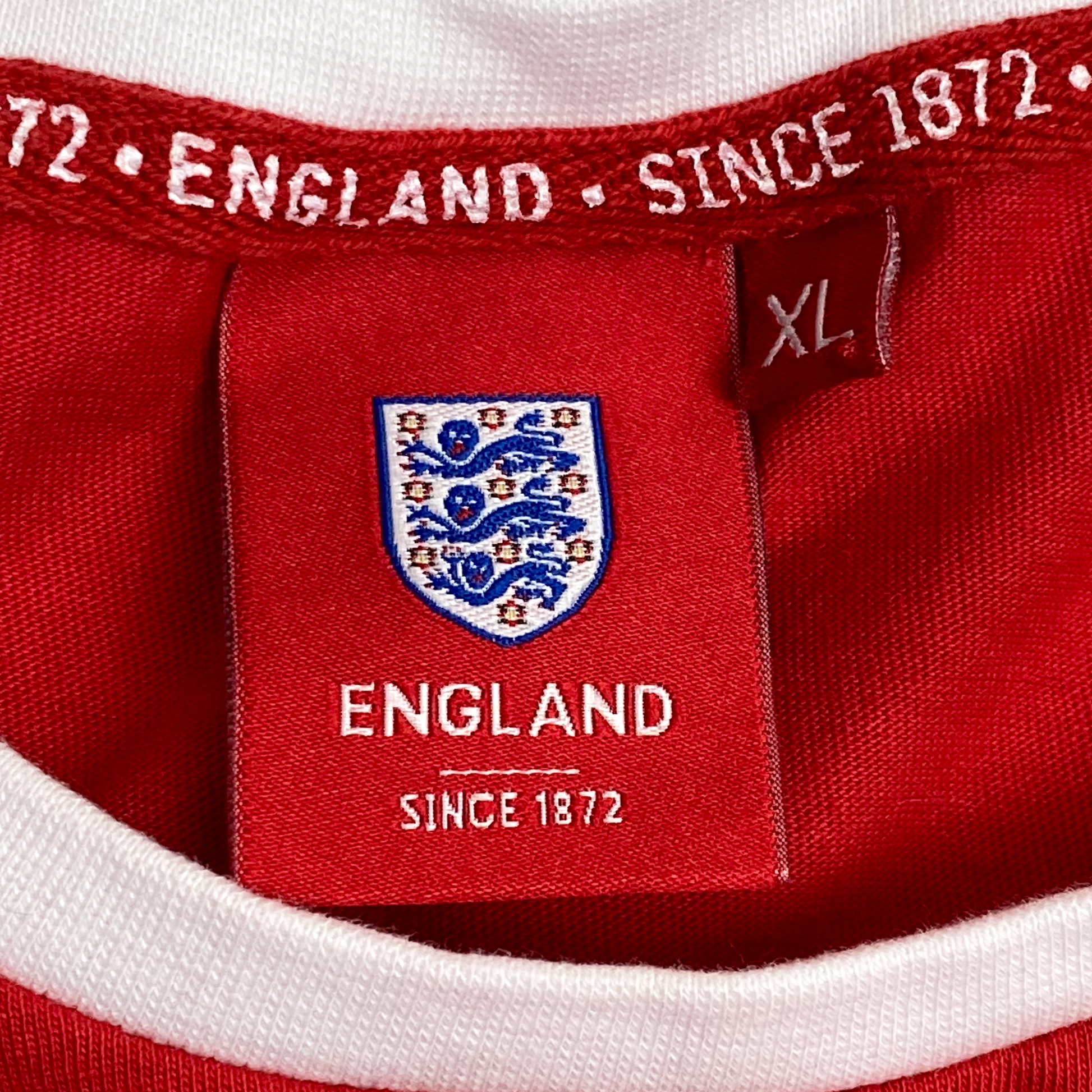 England Red T-Shirt | Extra Large