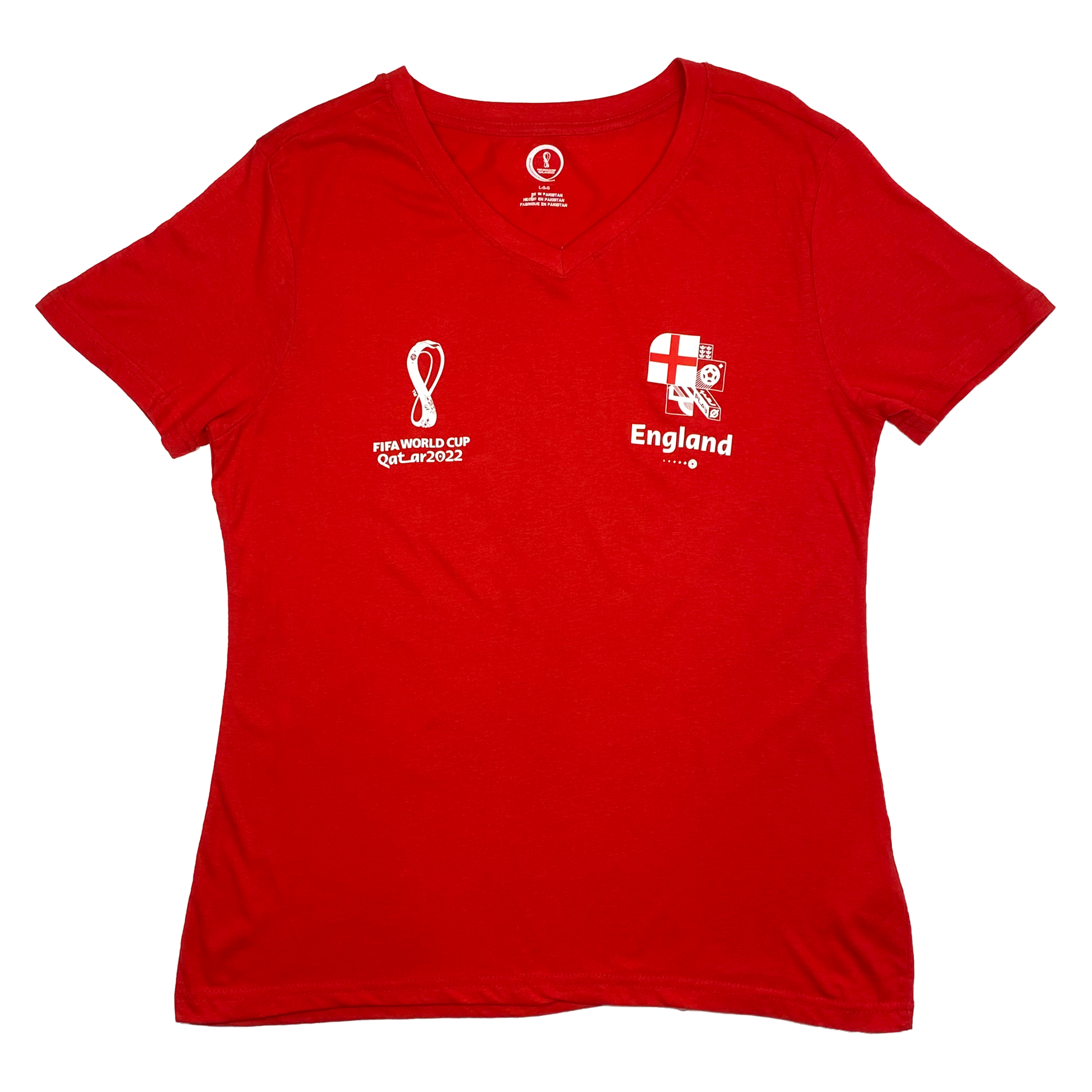 England Qatar 2022 World Cup T-Shirt | Women's Large