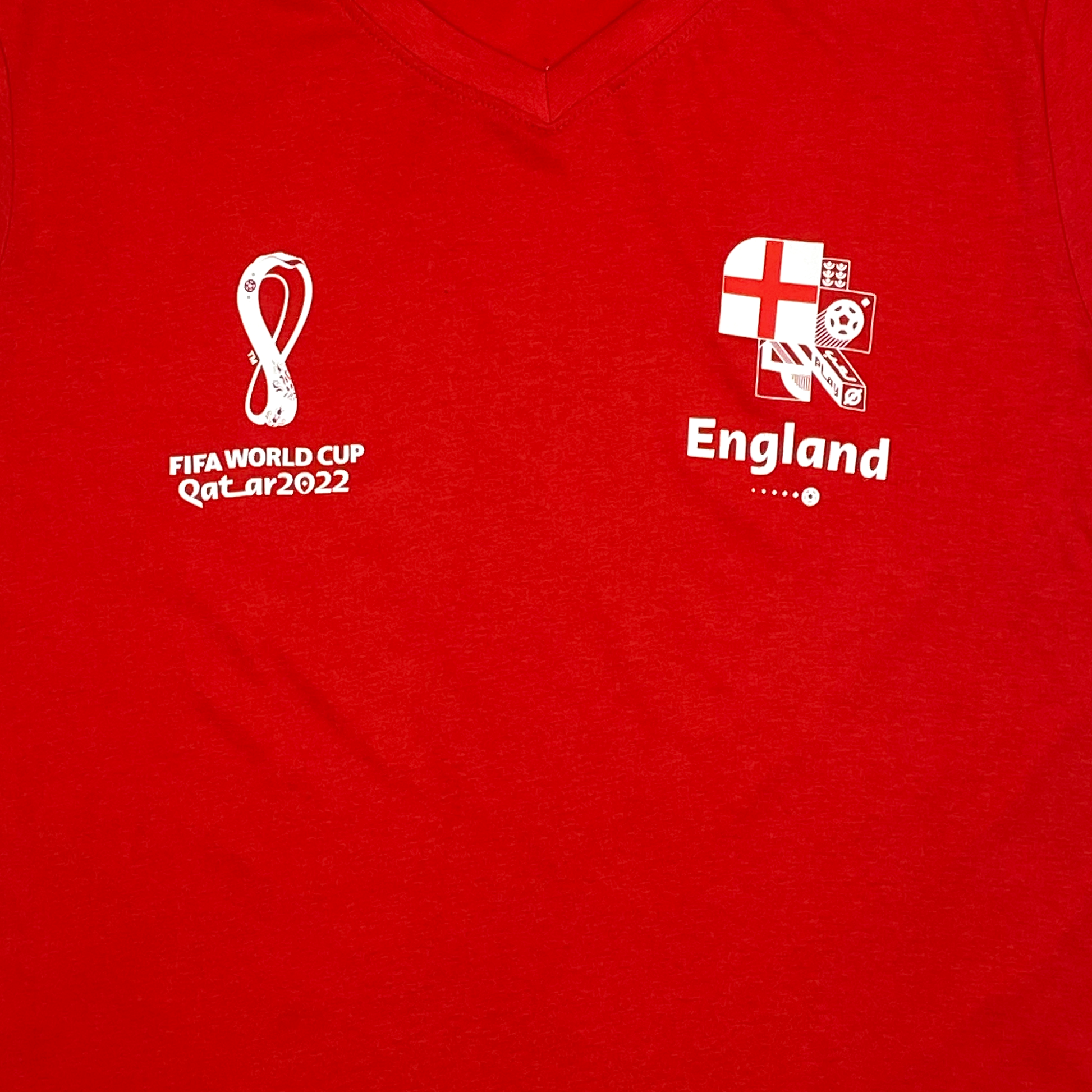 England Qatar 2022 World Cup T-Shirt | Women's Large