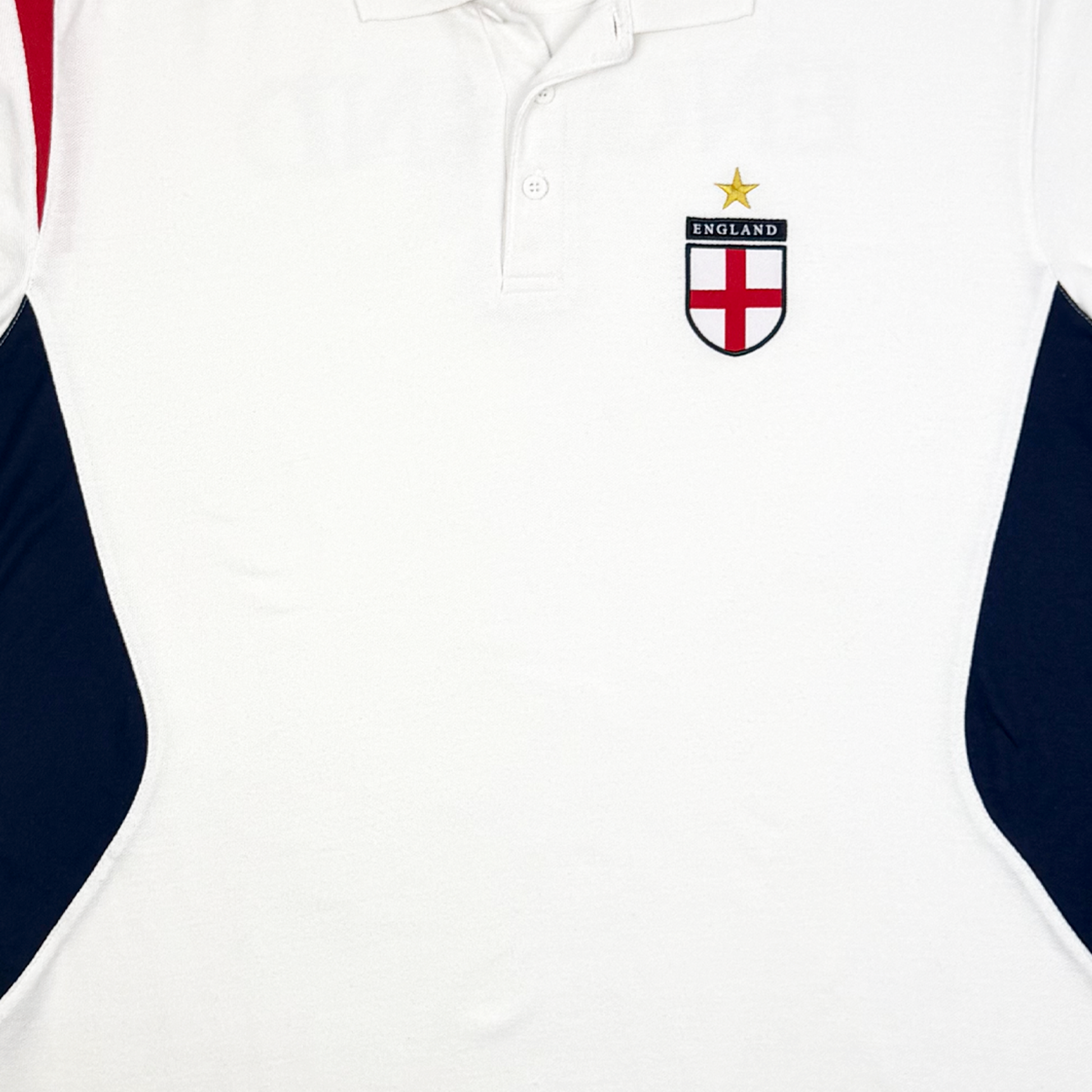 England White Polo Shirt | Large