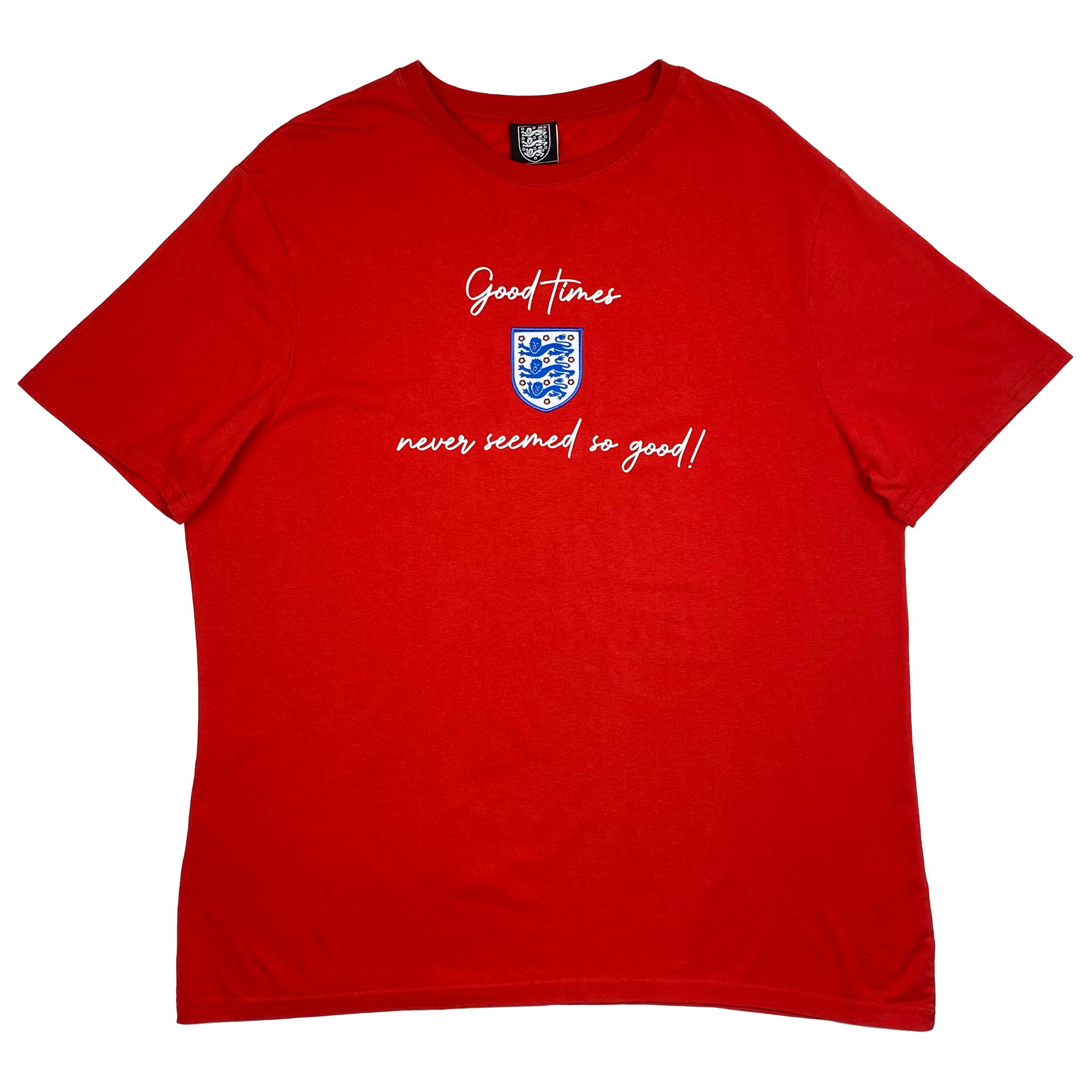 England 'Good Times Never Seemed So Good' T-Shirt | Extra Large