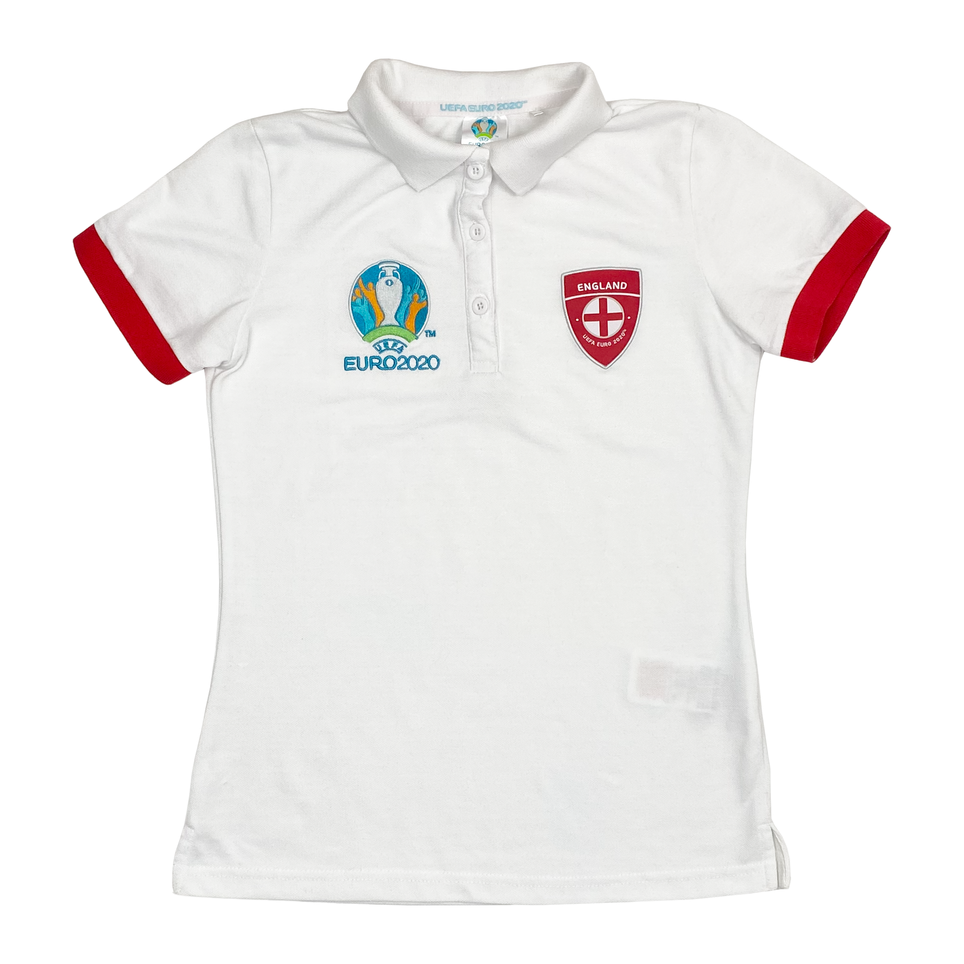 England Euro 2020 Polo Shirt | Women's Small
