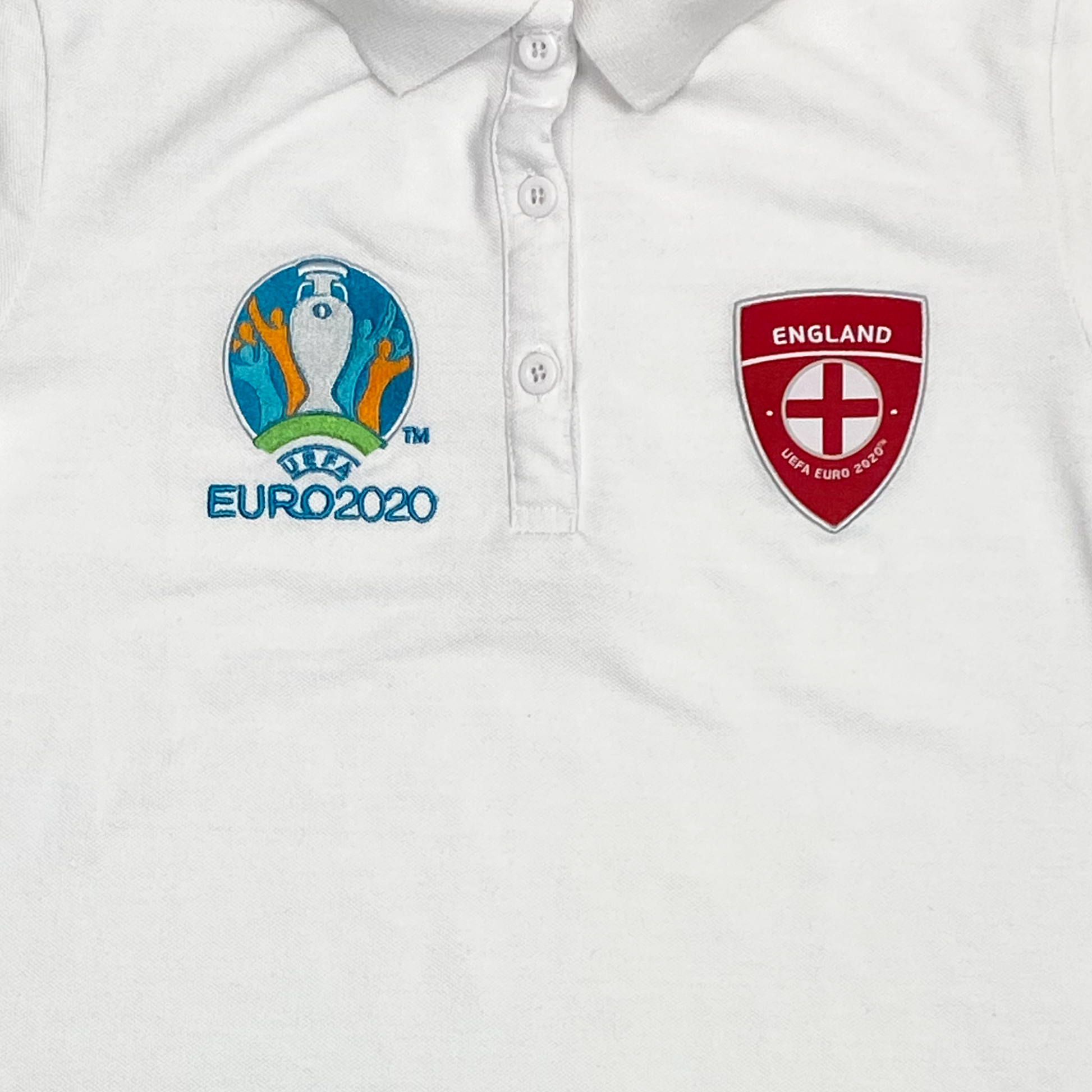 England Euro 2020 Polo Shirt | Women's Small