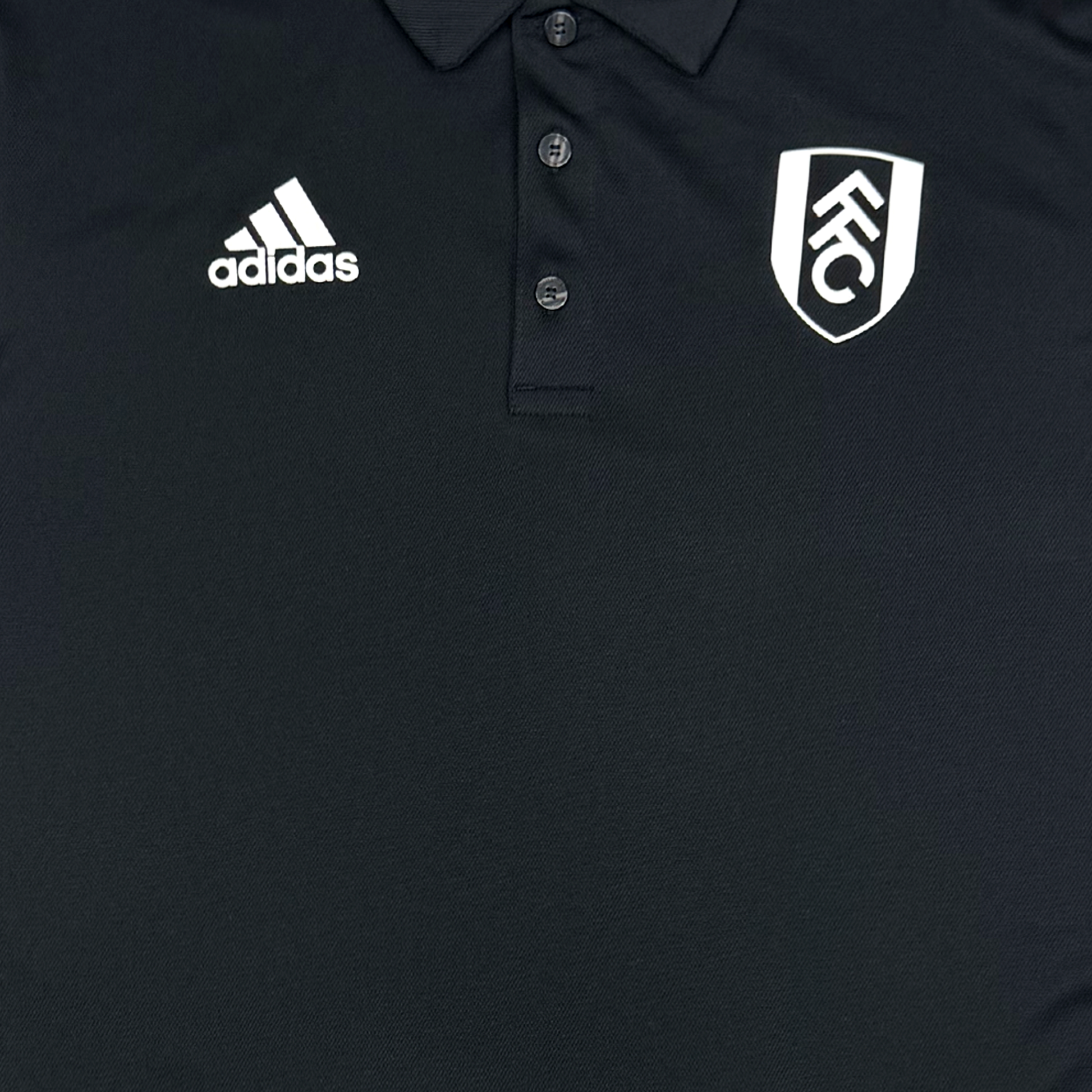 Fulham Black Polo Shirt | Medium