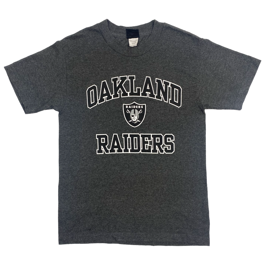 Oakland Raiders Grey T-Shirt | Small