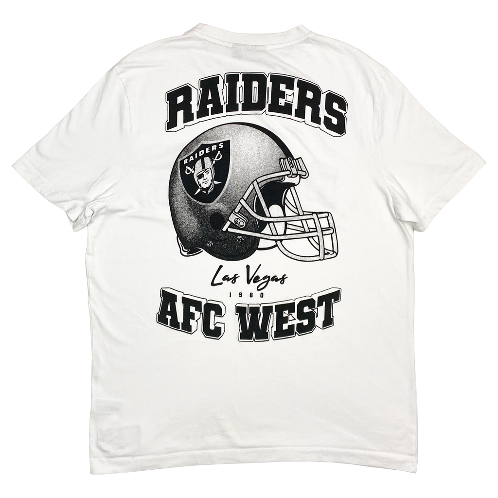 Las Vegas Raiders AFC West White T-Shirt | XXL