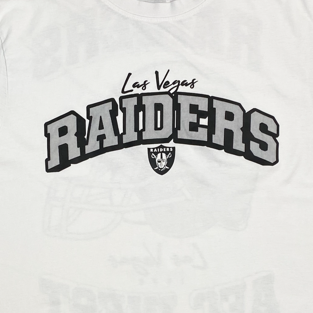 Las Vegas Raiders AFC West White T-Shirt | XXL