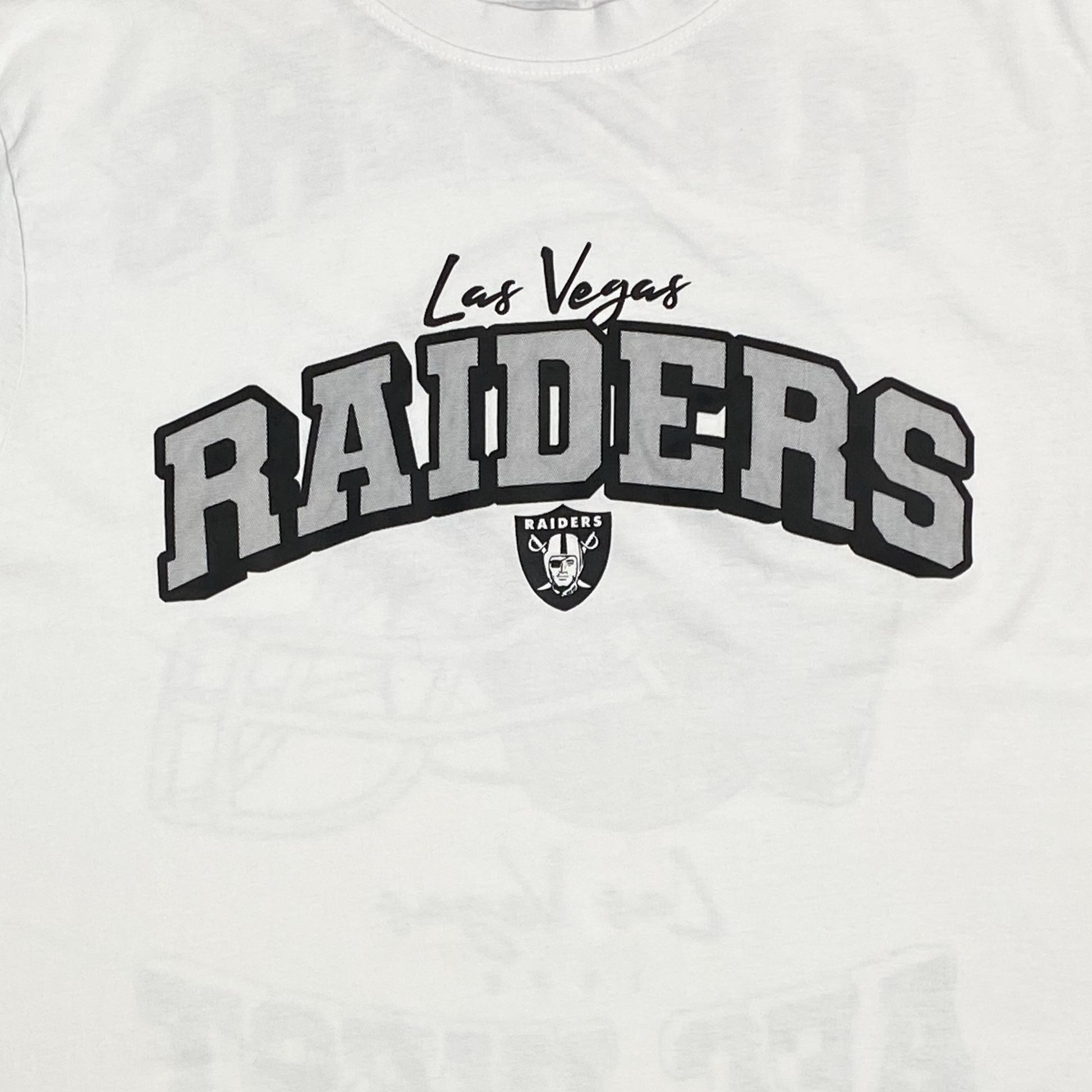 Las Vegas Raiders AFC West White T-Shirt | XXL
