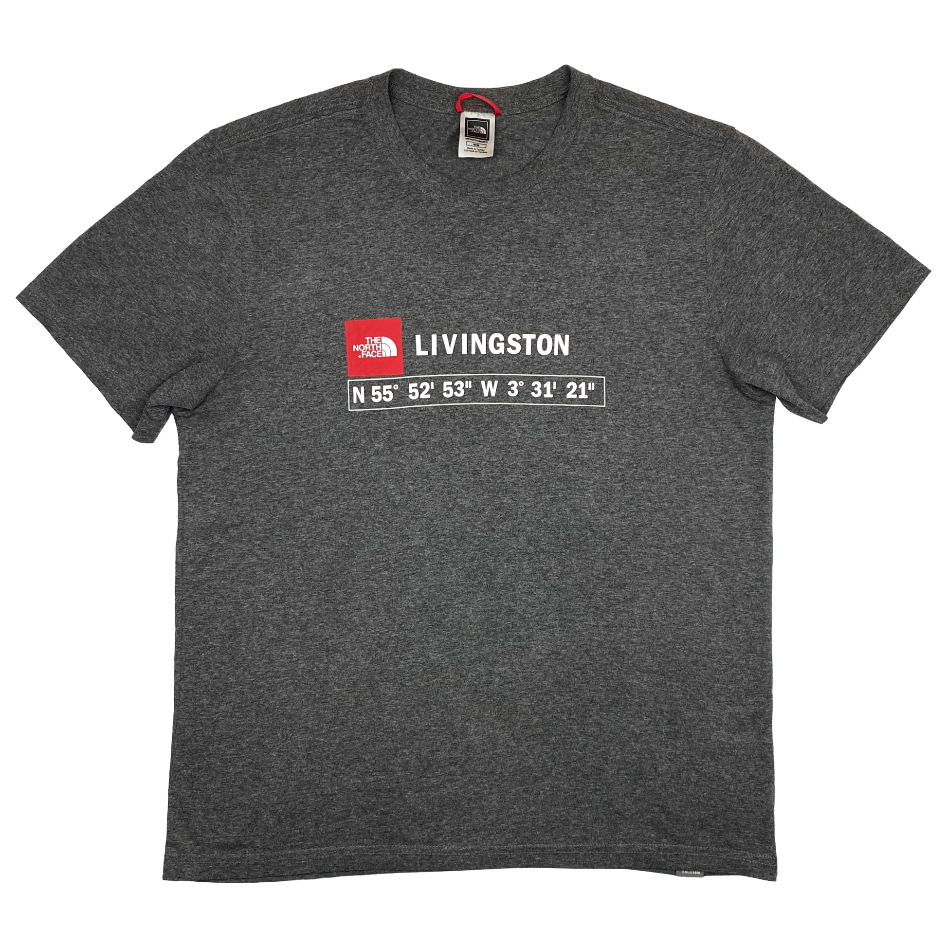 Livingston Grey The North Face T-Shirt | Medium