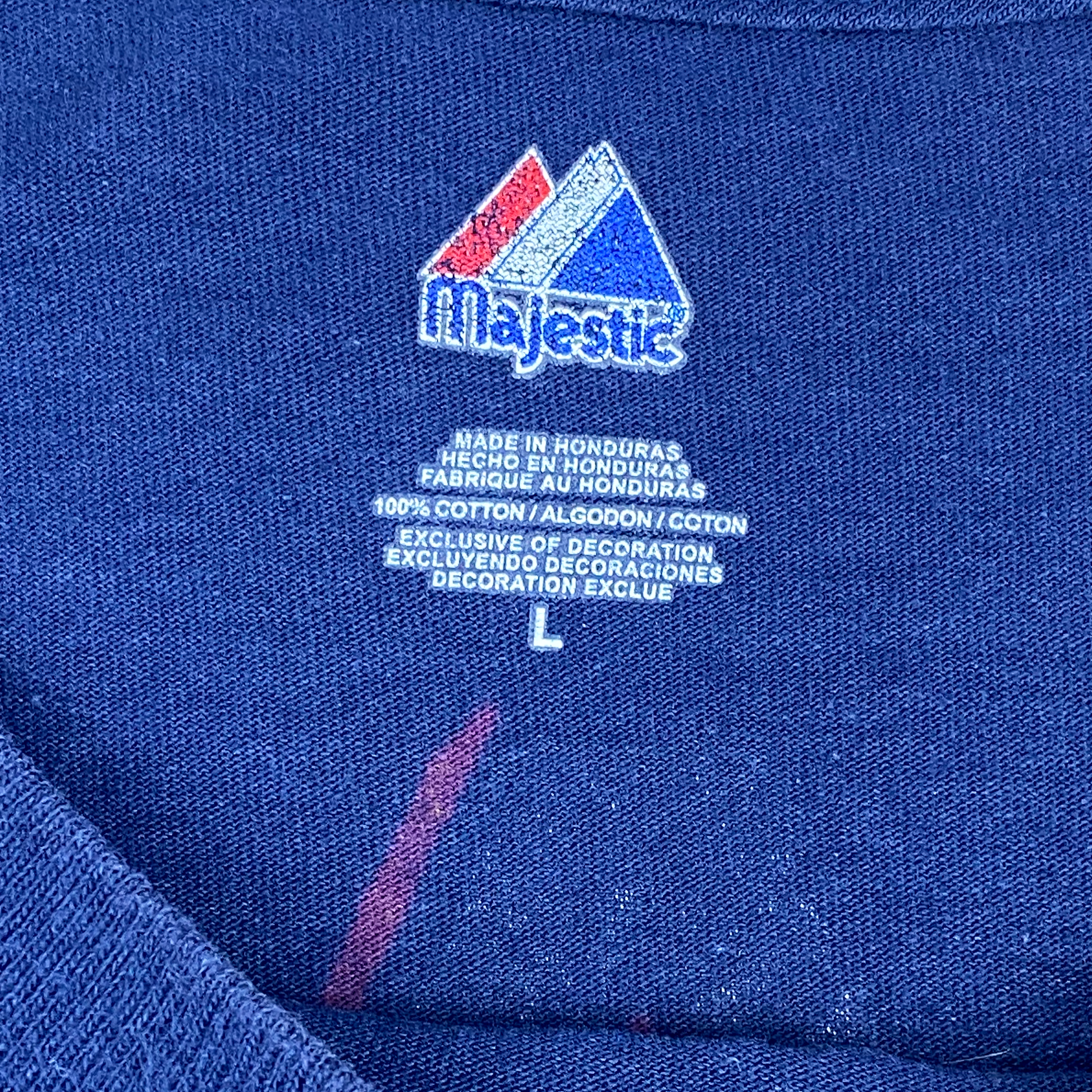 Milwaukee Brewers 'Dad 1' Navy T-Shirt | Large