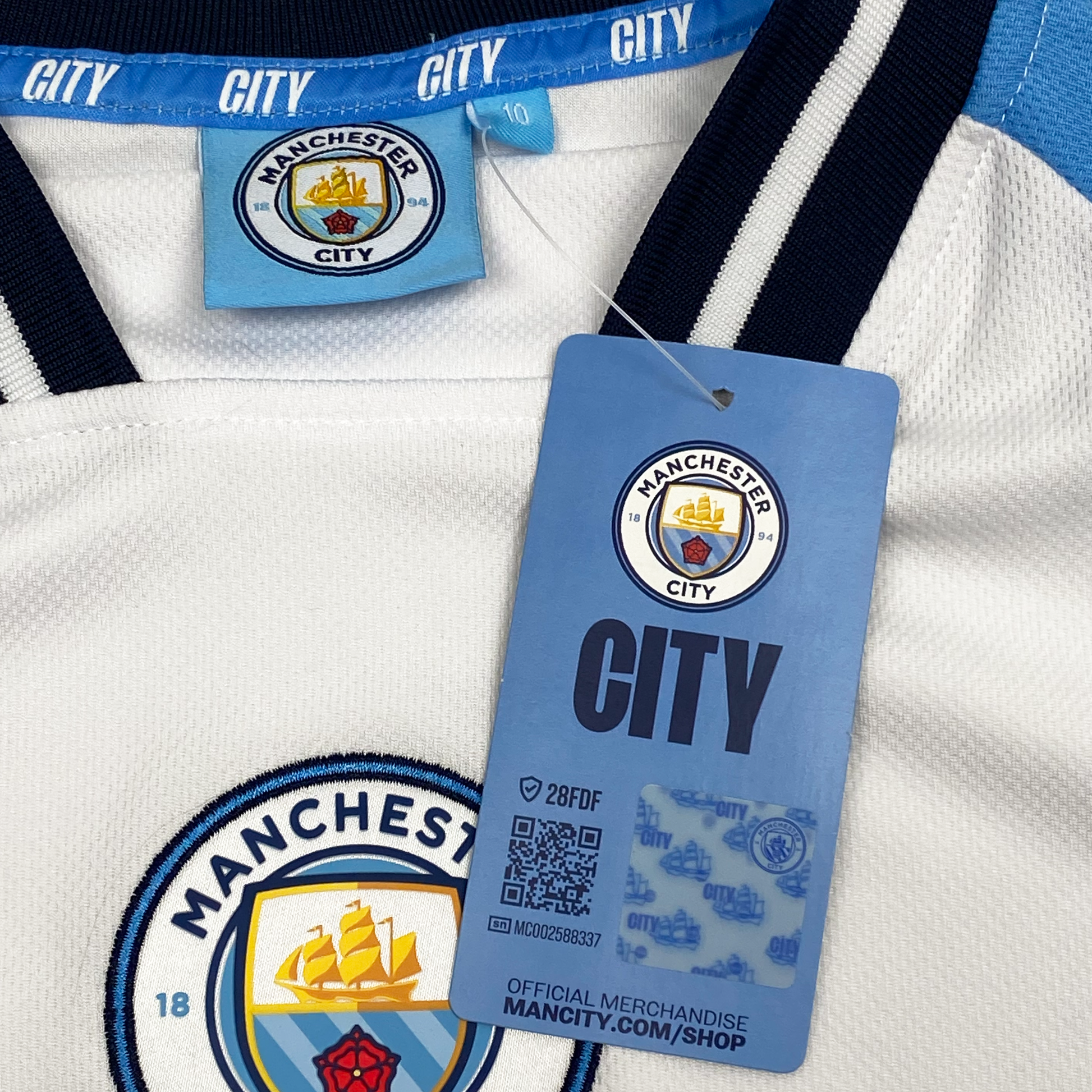 Manchester City Ladies Crop Top