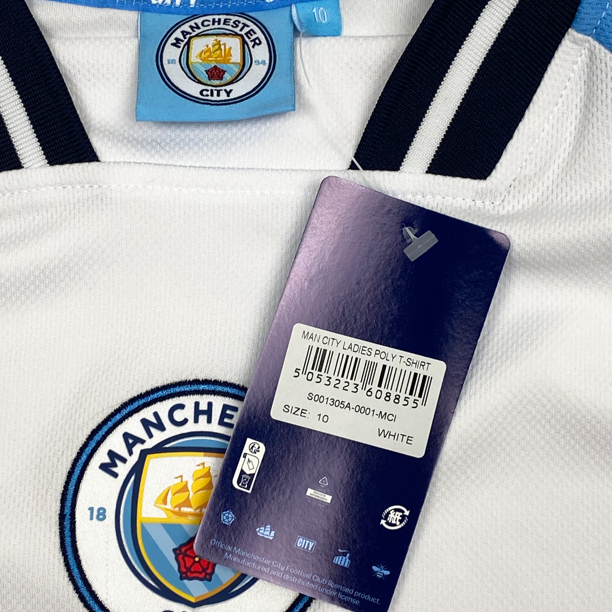 Manchester City Ladies Crop Top