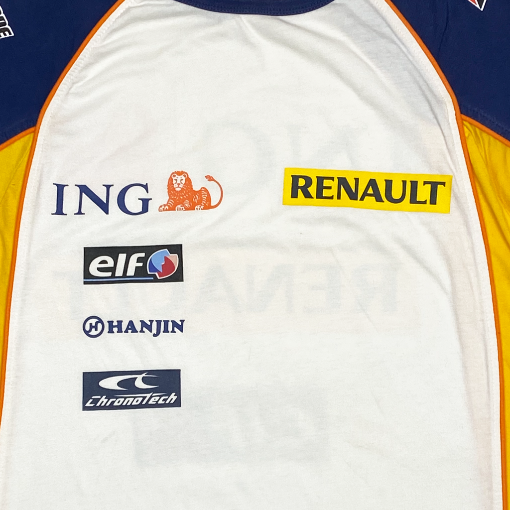 ING Renault Formula 1 Team T-Shirt (2004) | Small