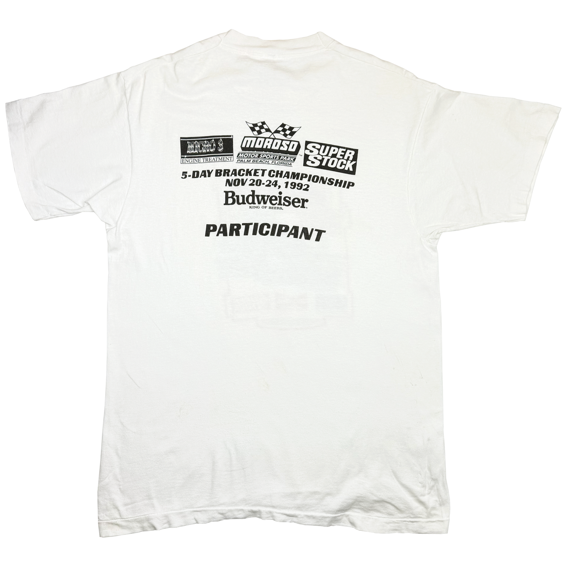 Moroso 5-Day Bracket Championships Participant T-Shirt | Extra Large