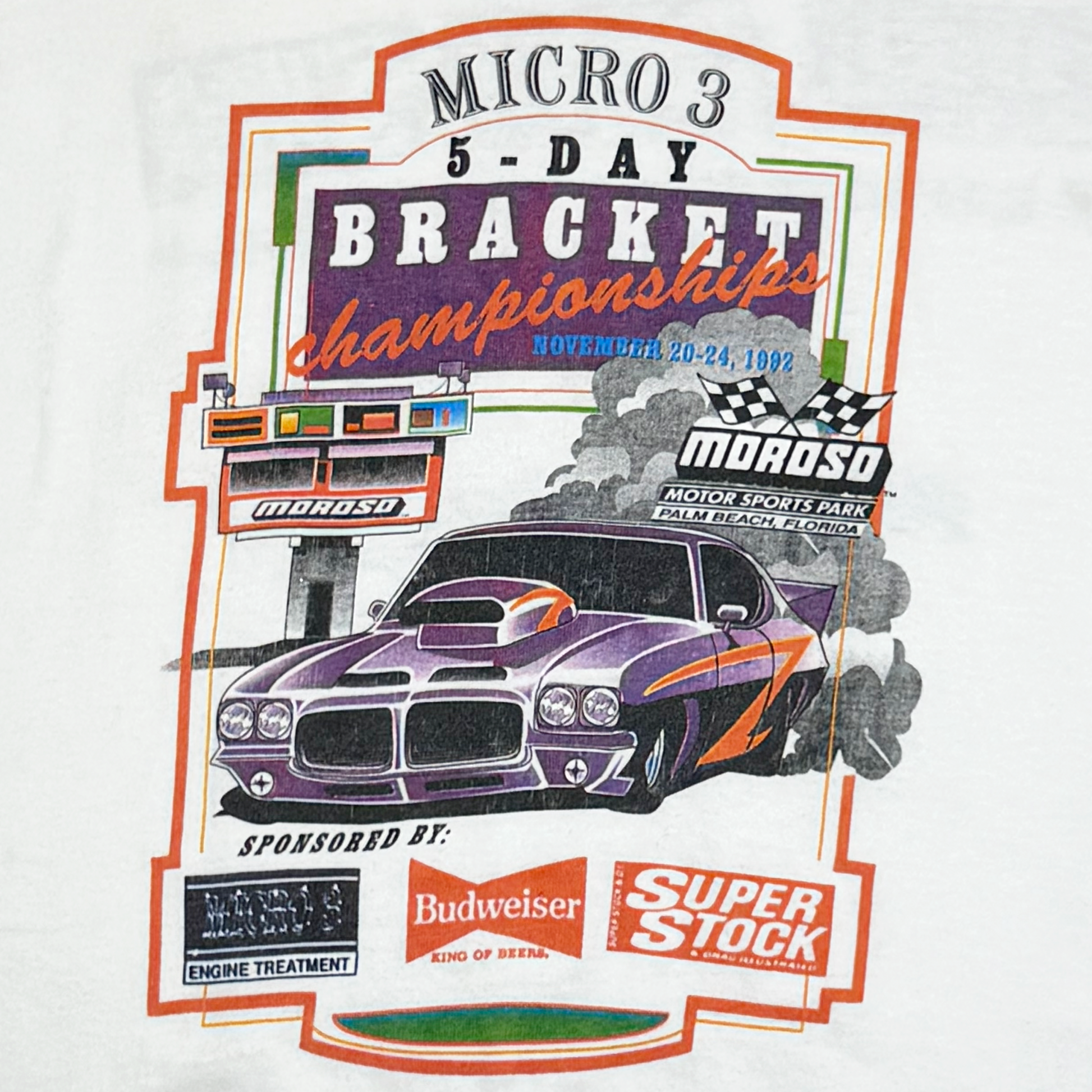 Moroso 5-Day Bracket Championships Participant T-Shirt | Extra Large