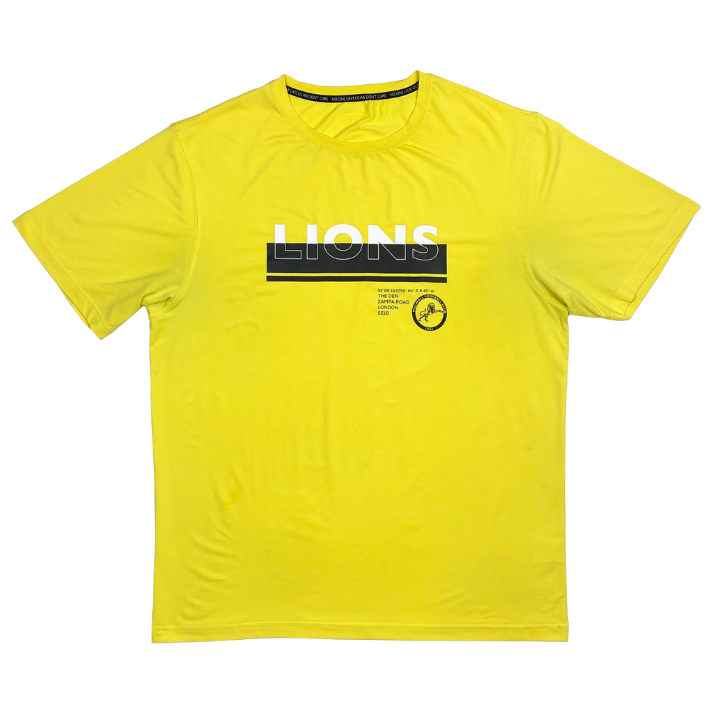 Millwall Yellow Lions Graphic T-Shirt | XXL