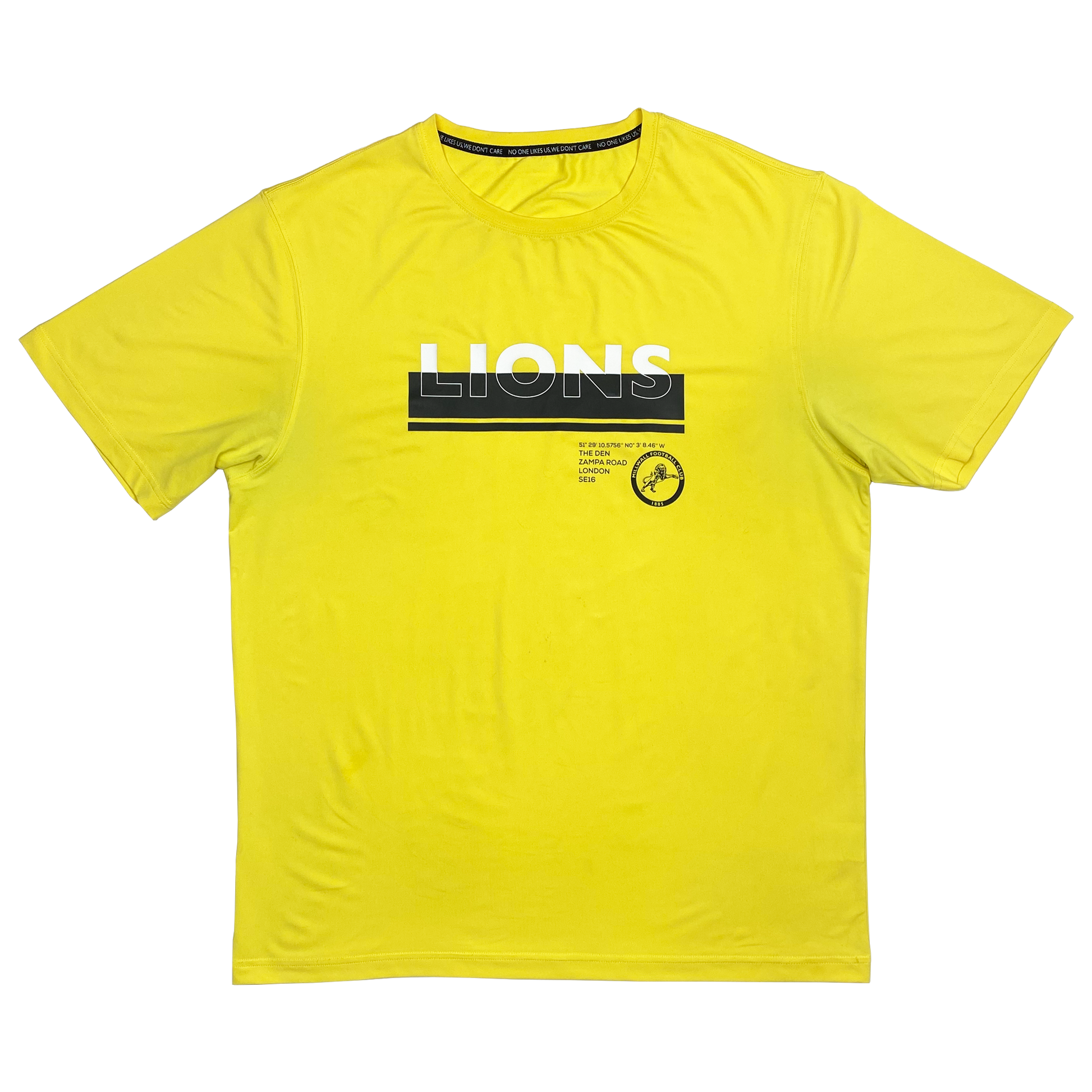 Millwall Yellow Lions Graphic T-Shirt | XXL