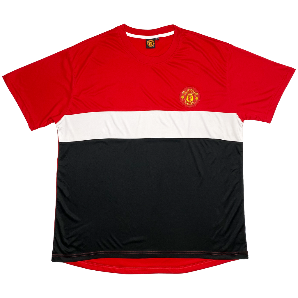 Manchester United Striped T-Shirt | XXL